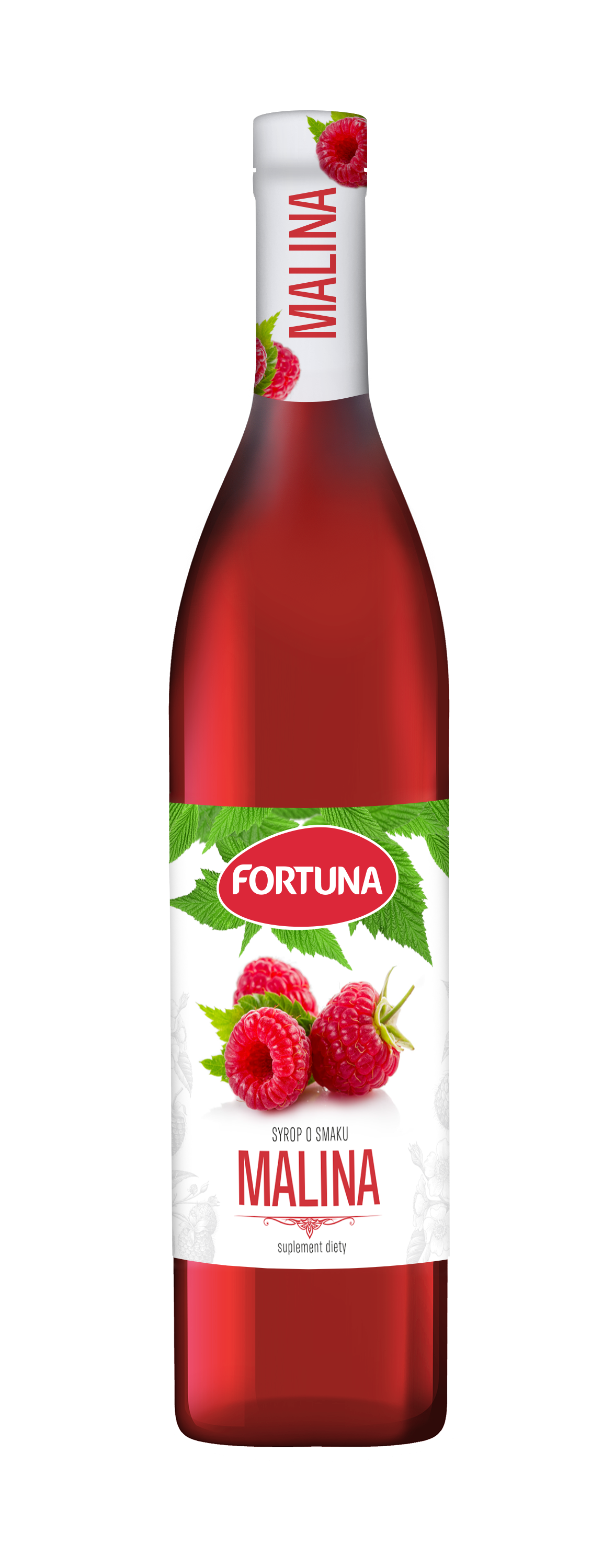 Fortuna Syrop O Smaku Malinowym 440 Ml