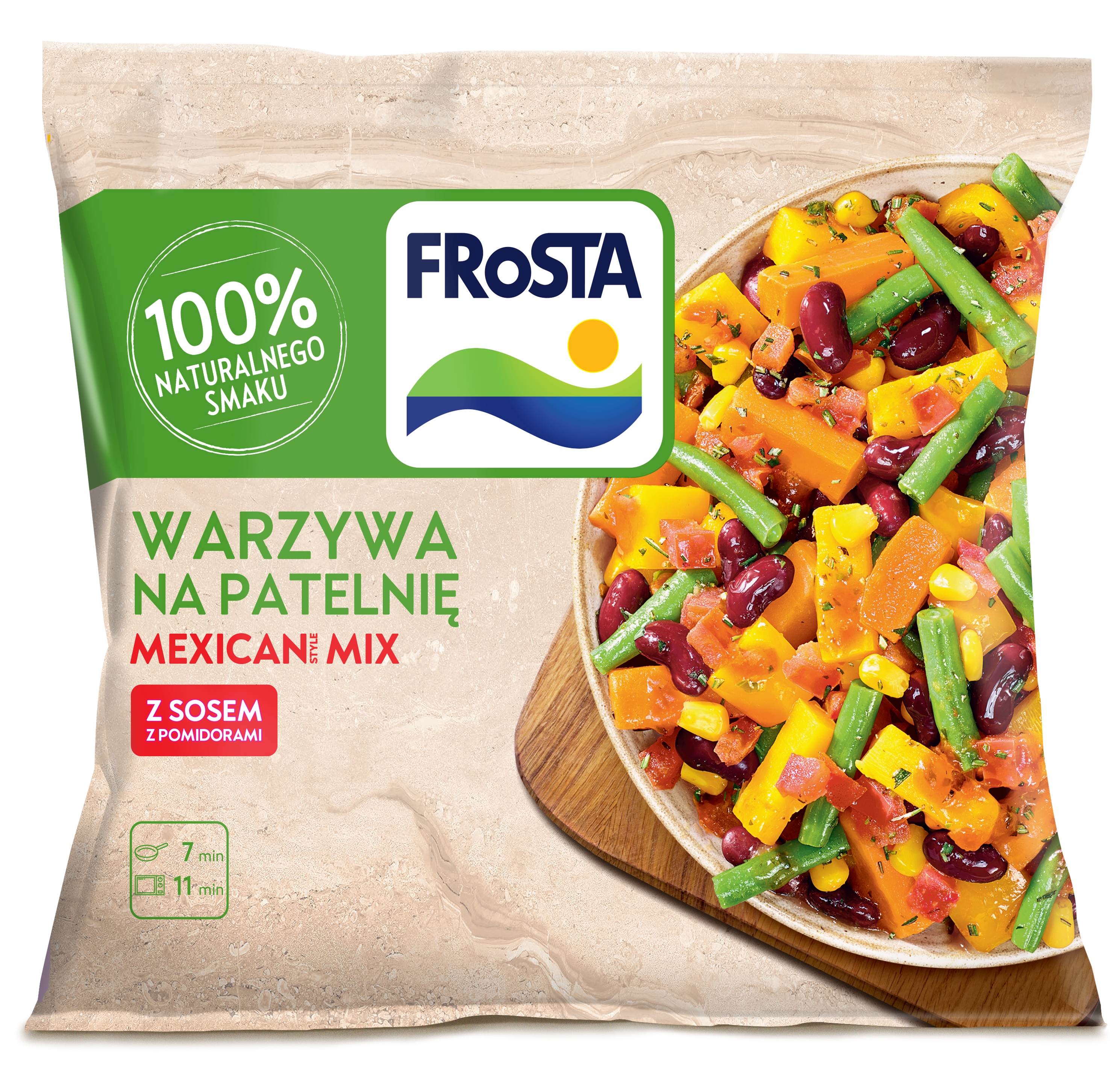 Frosta Warzywa Na Patelnię Mexican Style Mix 400G