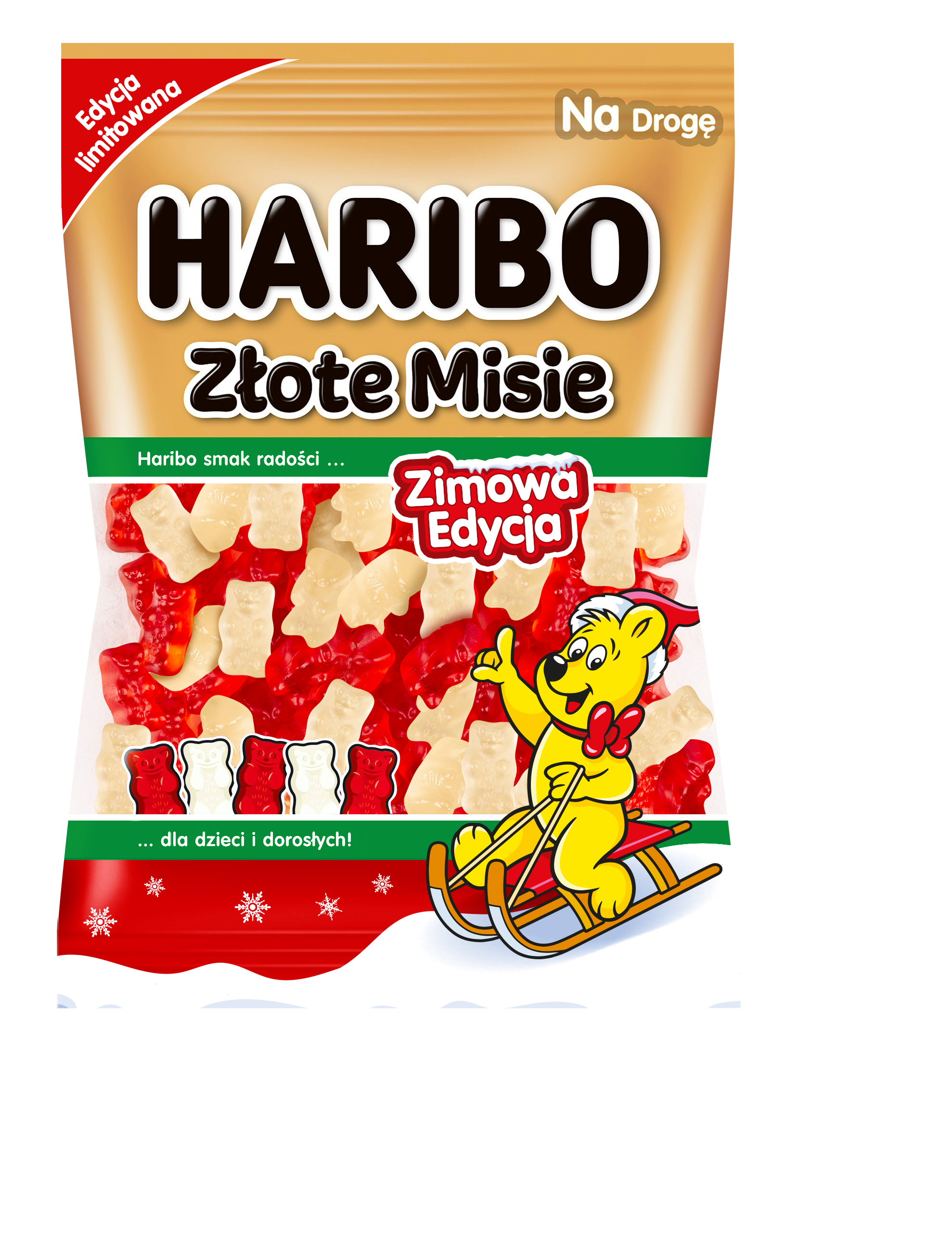 Haribo Żelki Złote Misie Zimowa Edycja 85G