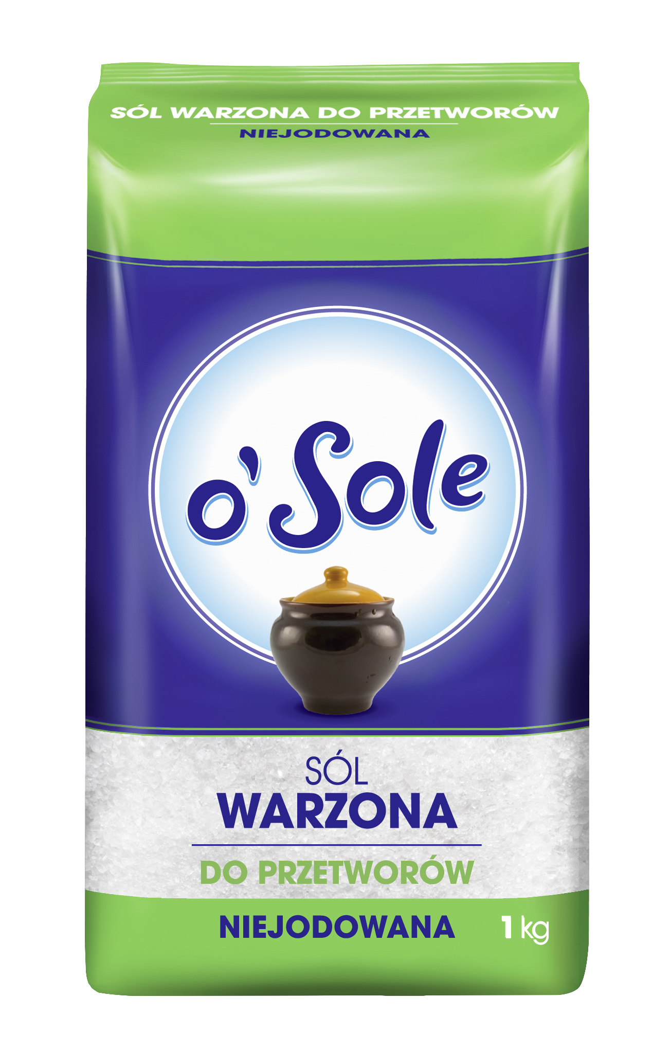 O'Sole Sól Warzona Do Przetworów, Niejodowana 1 Kg