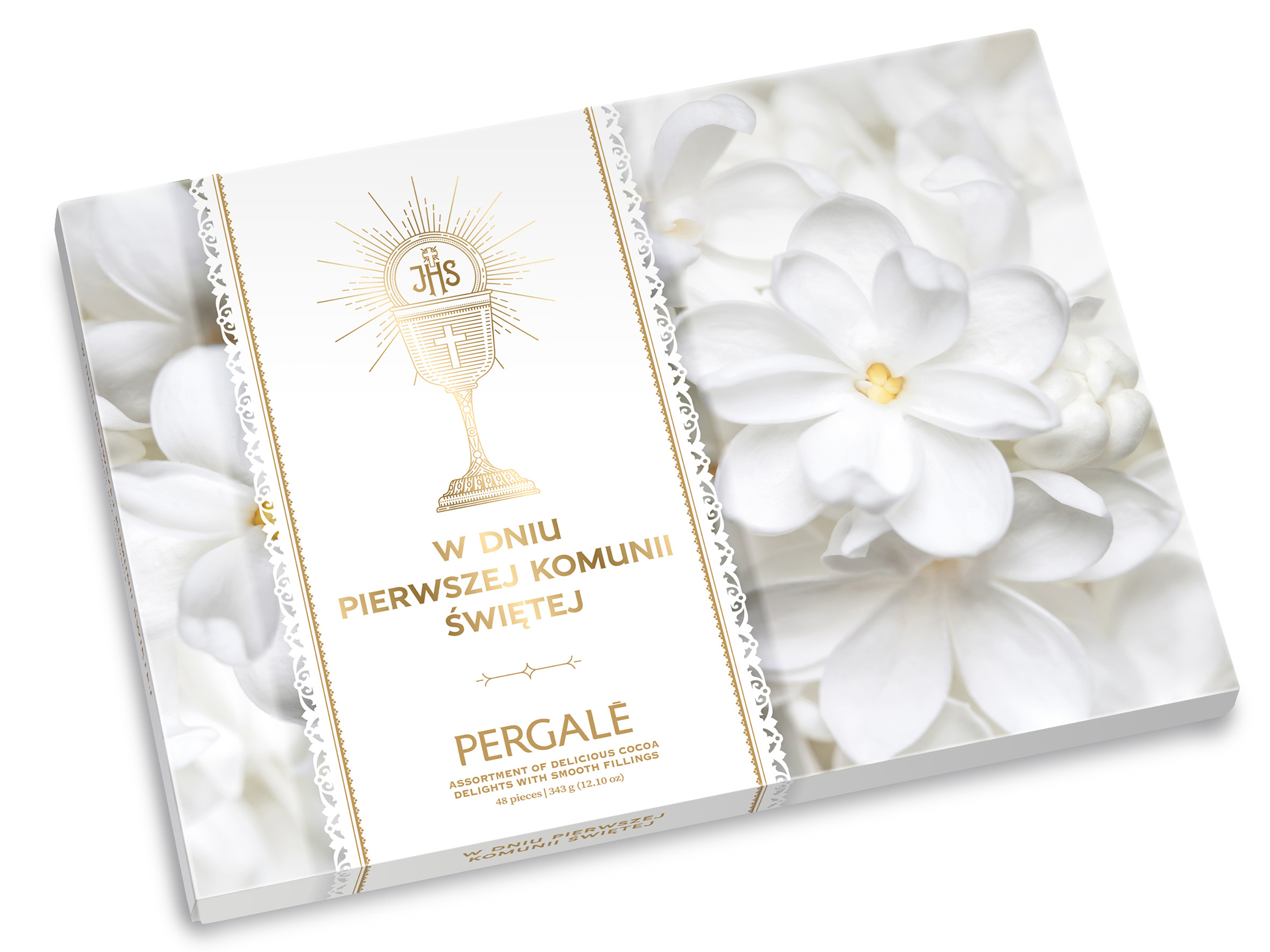 Pergalė Bombonierka Milk Classic 343G