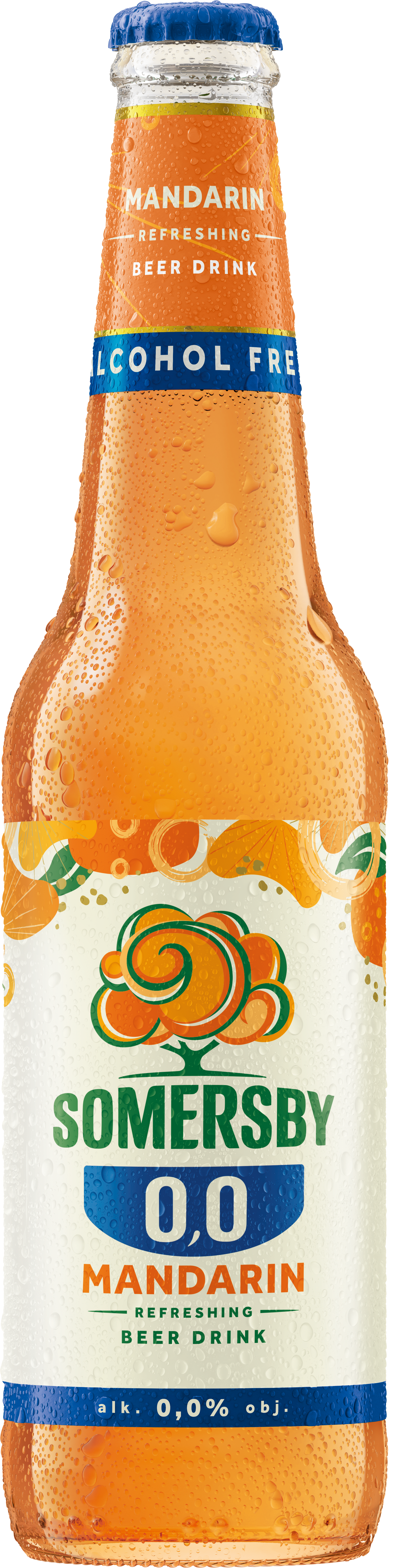 Somersby Mandarine 0,0%, Butelka Bezzwrotna 400 Ml