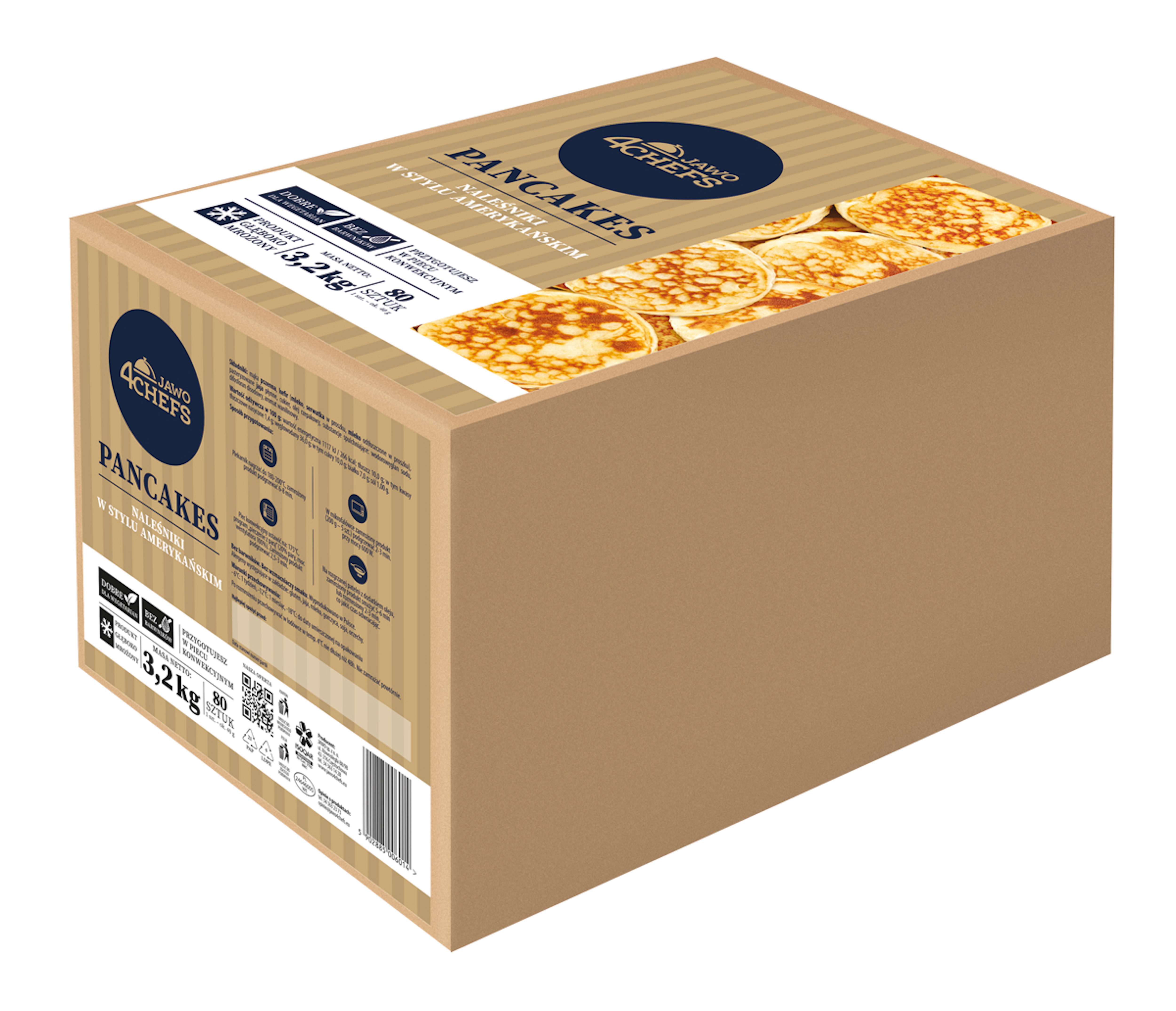 Jawo 4Chefs Pancakes Placki Naleśnikowe W Stylu Amerykańskim 3,2Kg