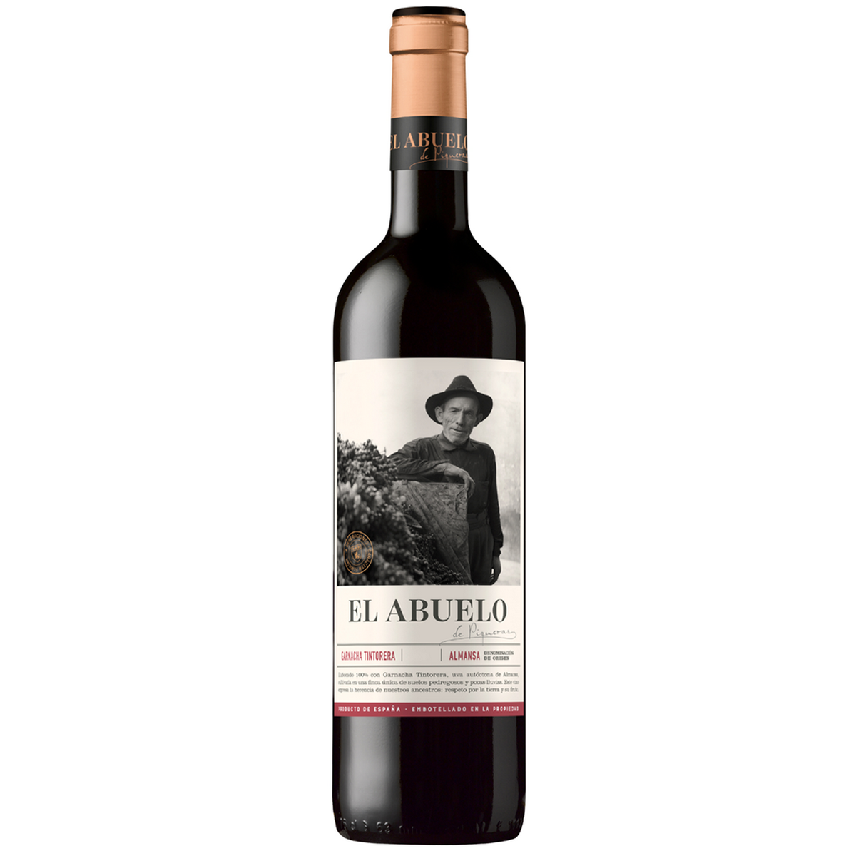 Wino Czerwone Wytrawne El Abuelo Garnacha Tintorera 750 Ml