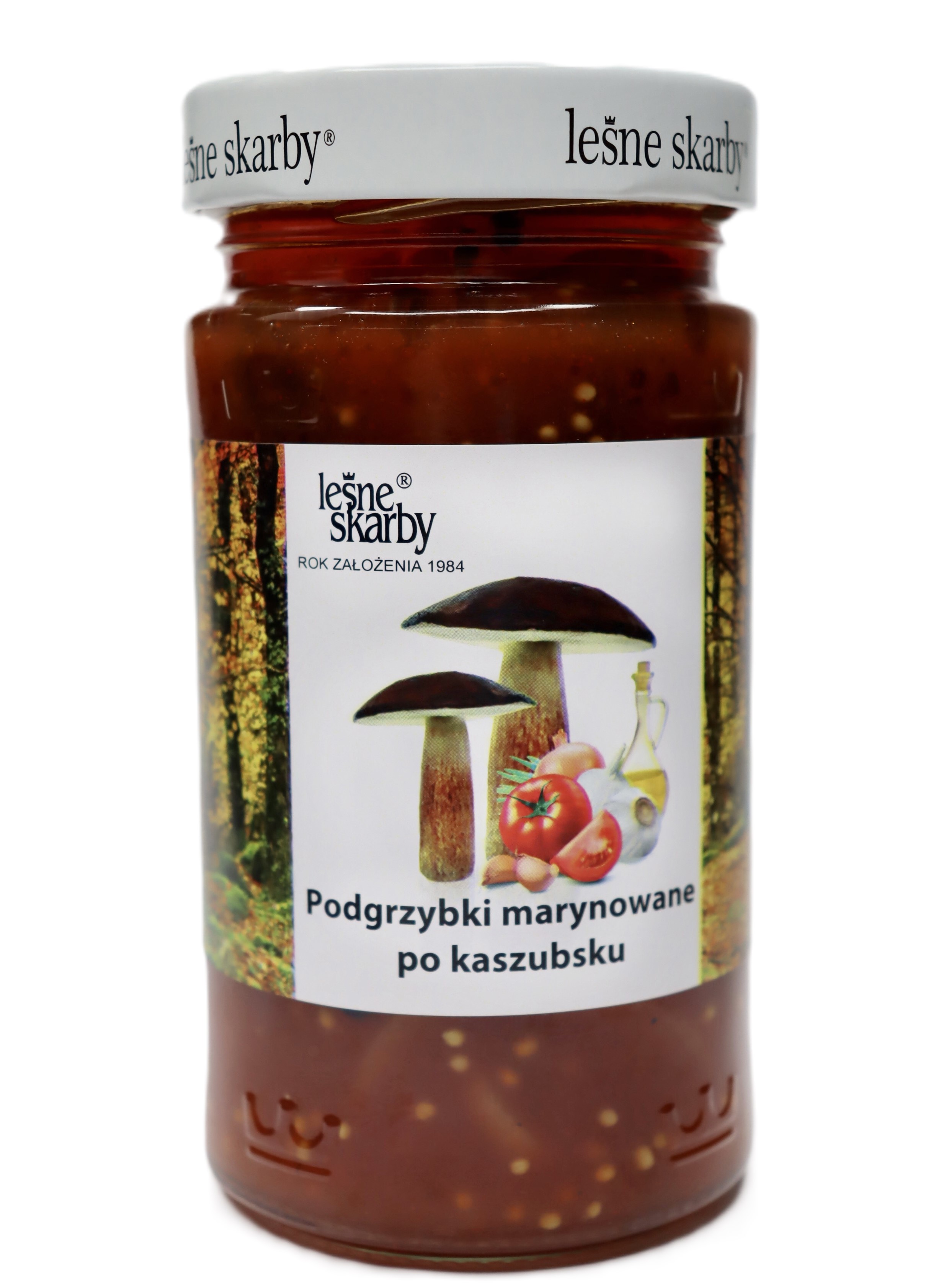 Leśne Skarby Podgrzybki Marynowane Po Kaszubsku 280G