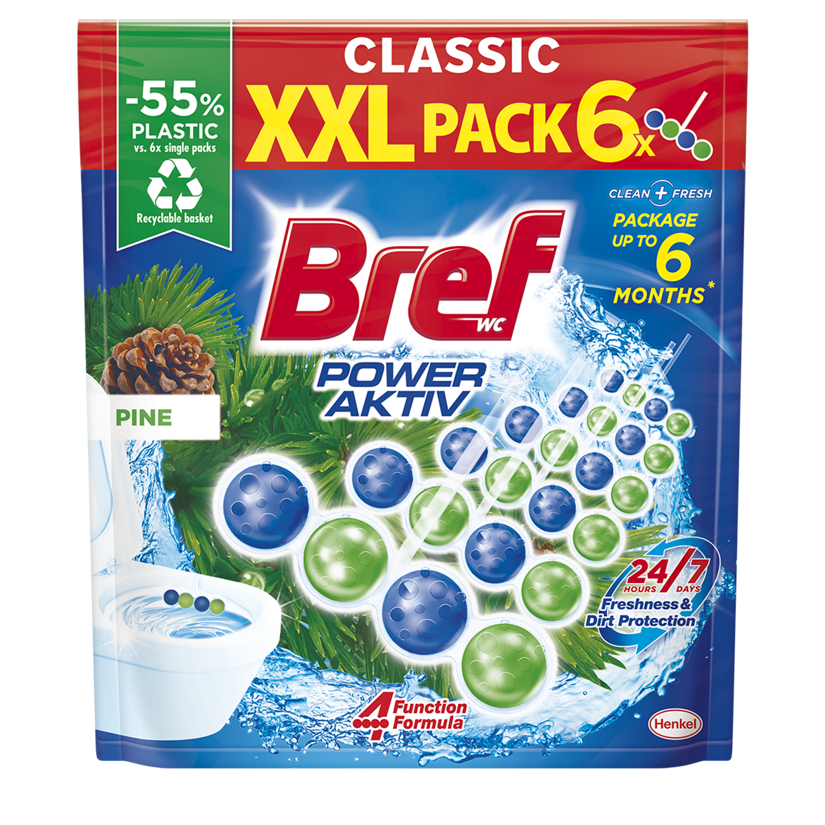 Bref Power Aktiv Sosna 6X50G