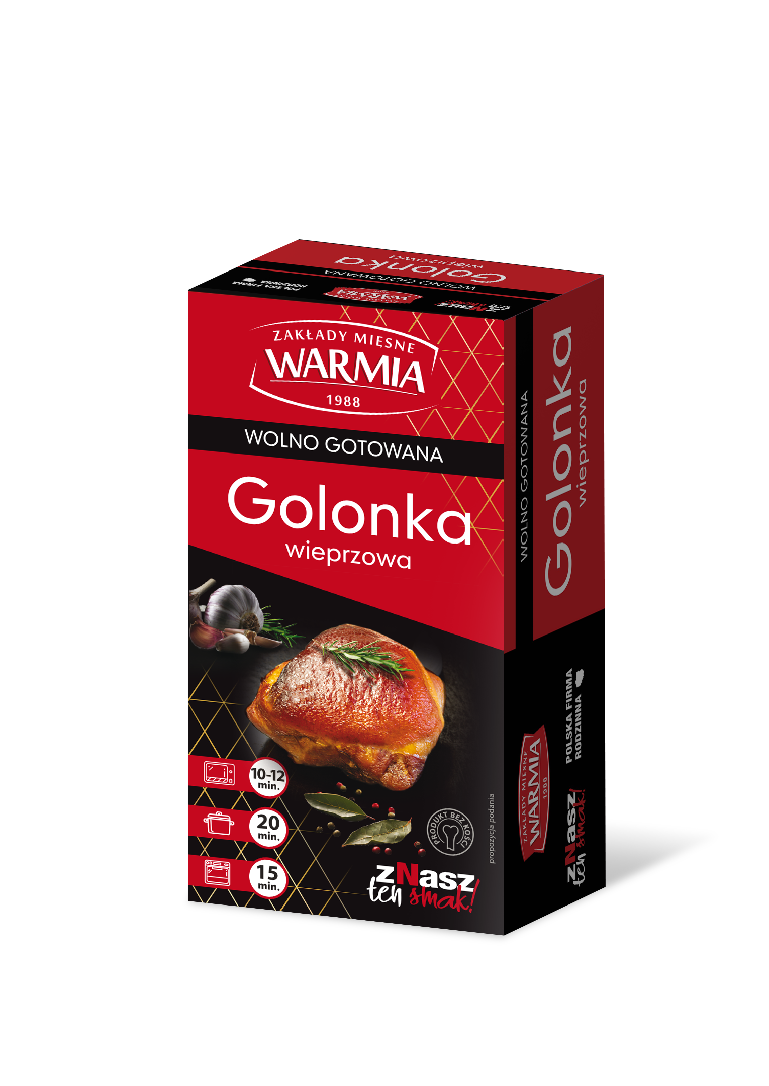 Golonka Wieprzowa Wolno Gotowana - Produkt Mięsny Wieprzowy Wolno Gotowany Z Dodatkiem Wody Warmia Ok. 500G