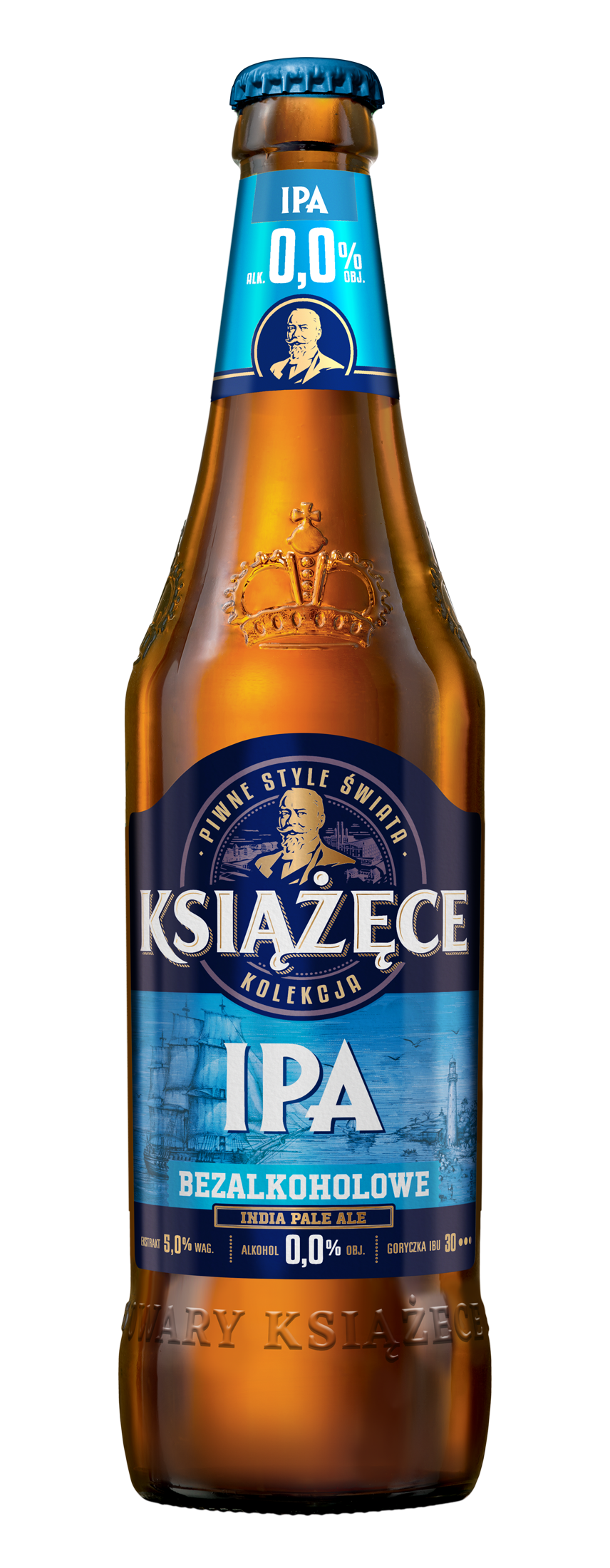 Piwo Książęce Ipa 0,0% 500Ml Butelka Zwrotna