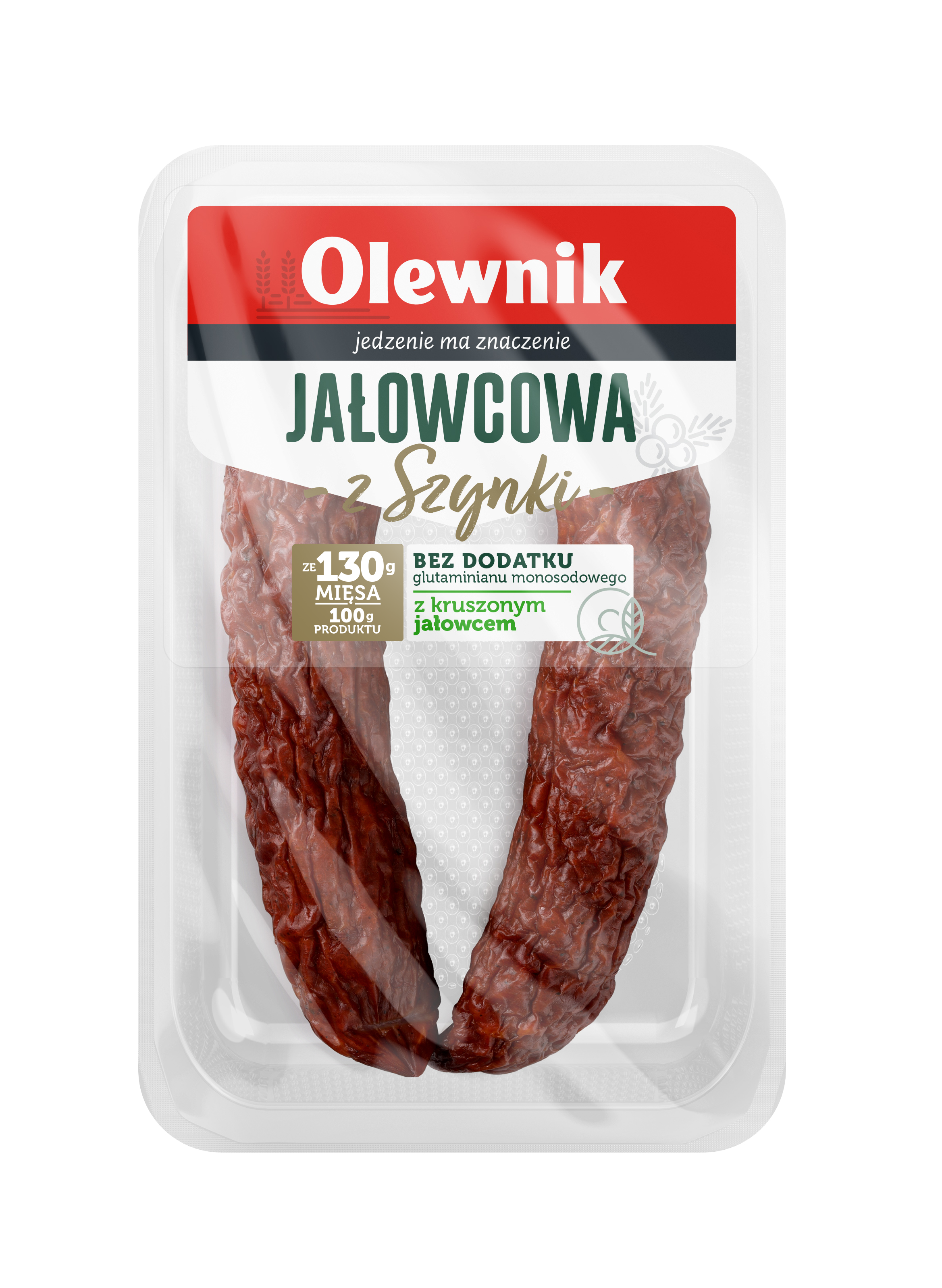 Kiełbasa Jałowcowa Z Szynki 180 G Olewnik
