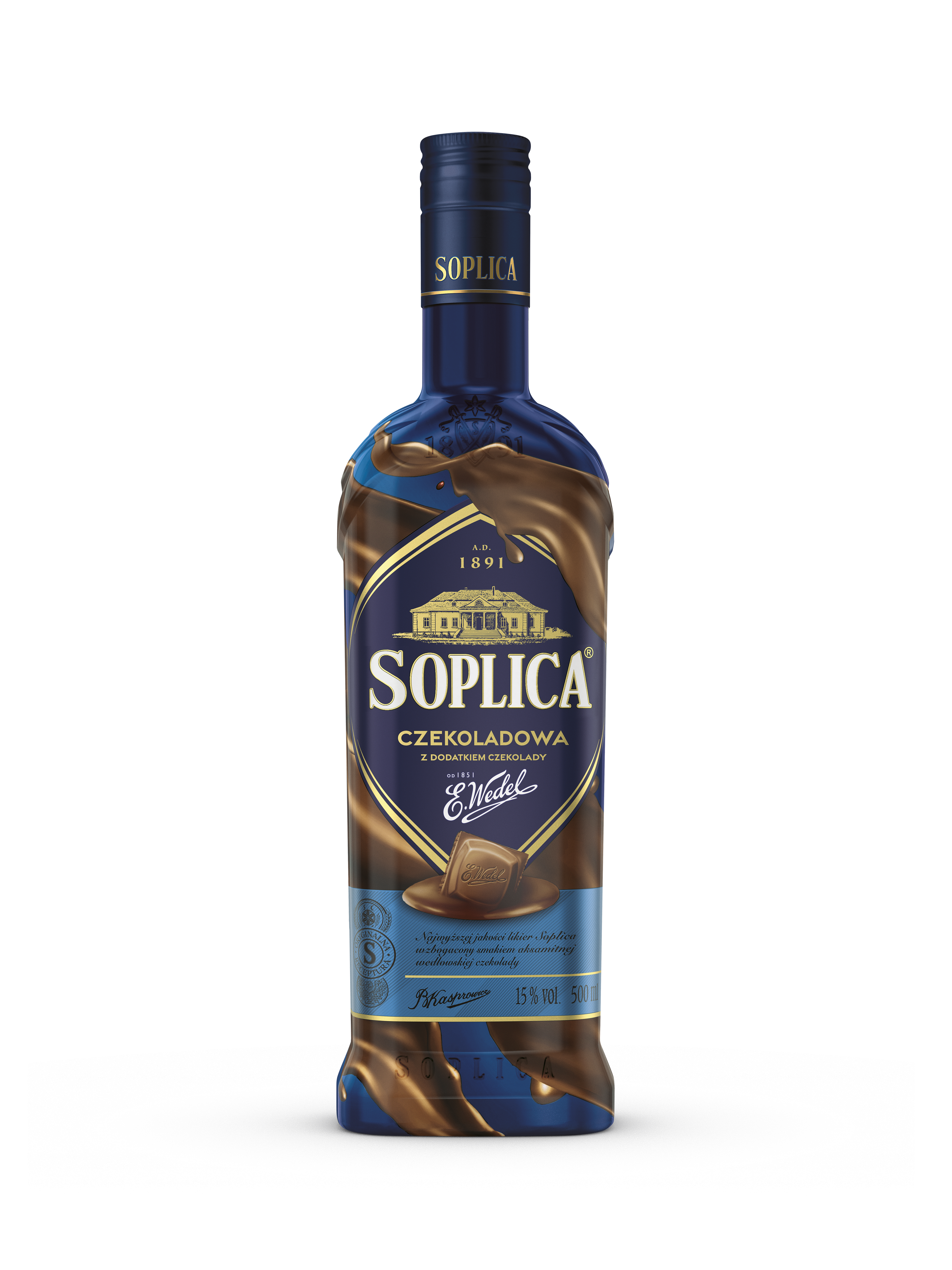 Wedel Soplica Czekoladowa 0,5L 15%