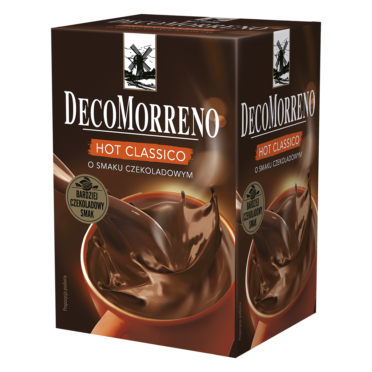 Decomorreno La Festa Chocolatta Hot Classico Napój Instant 250 G (10 Saszetek)