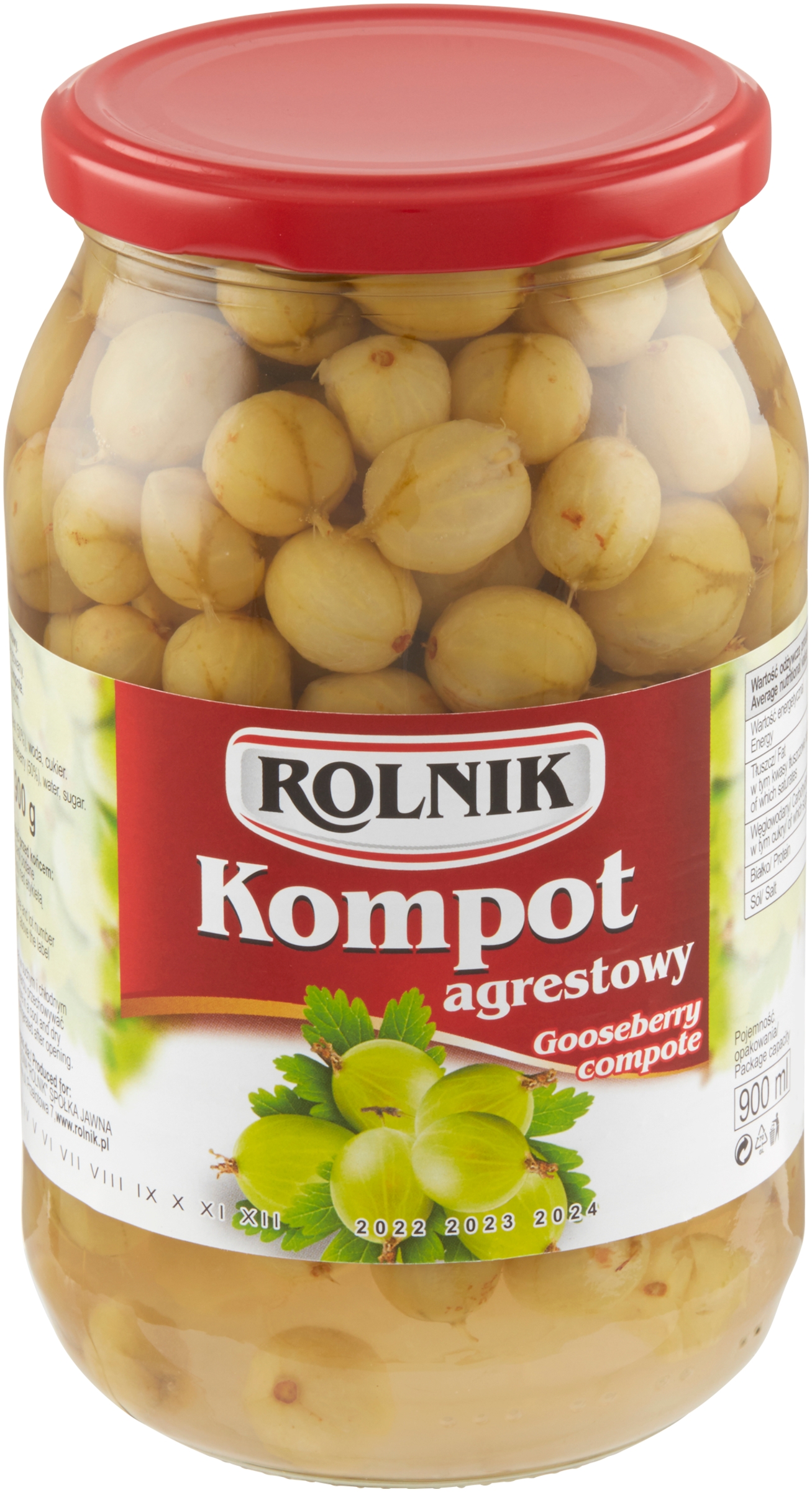 Kompot Agrestowy Rolnik 900 Ml