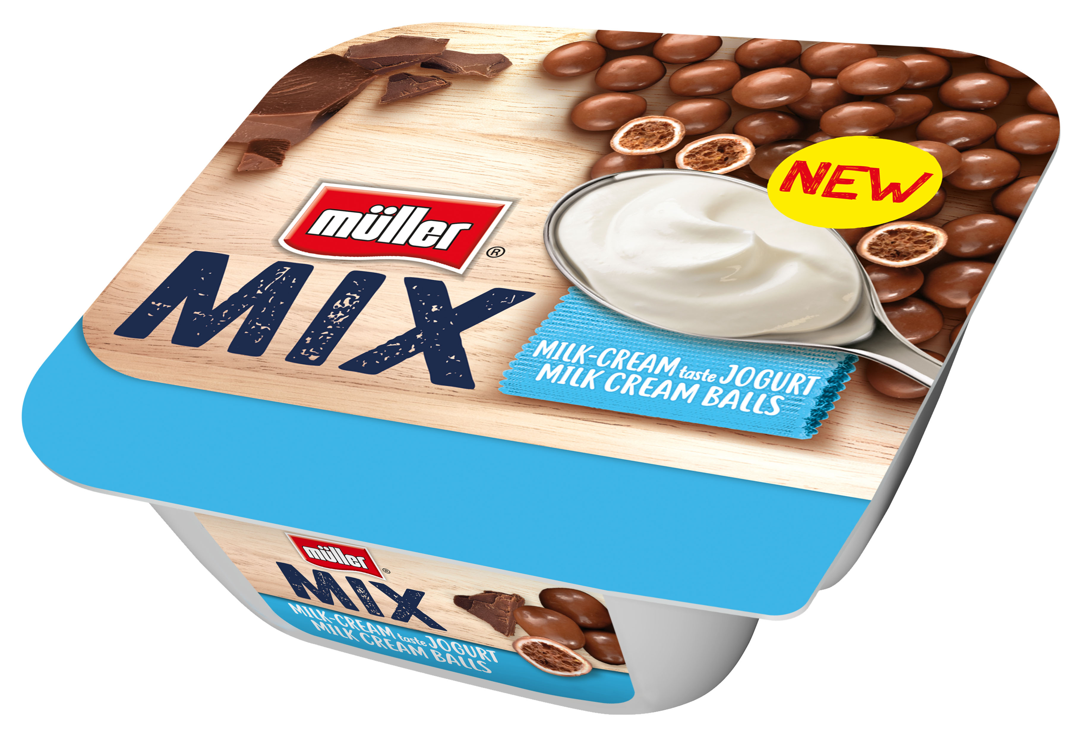 Muller Jogurt Mix Milk Cream Balls 130G