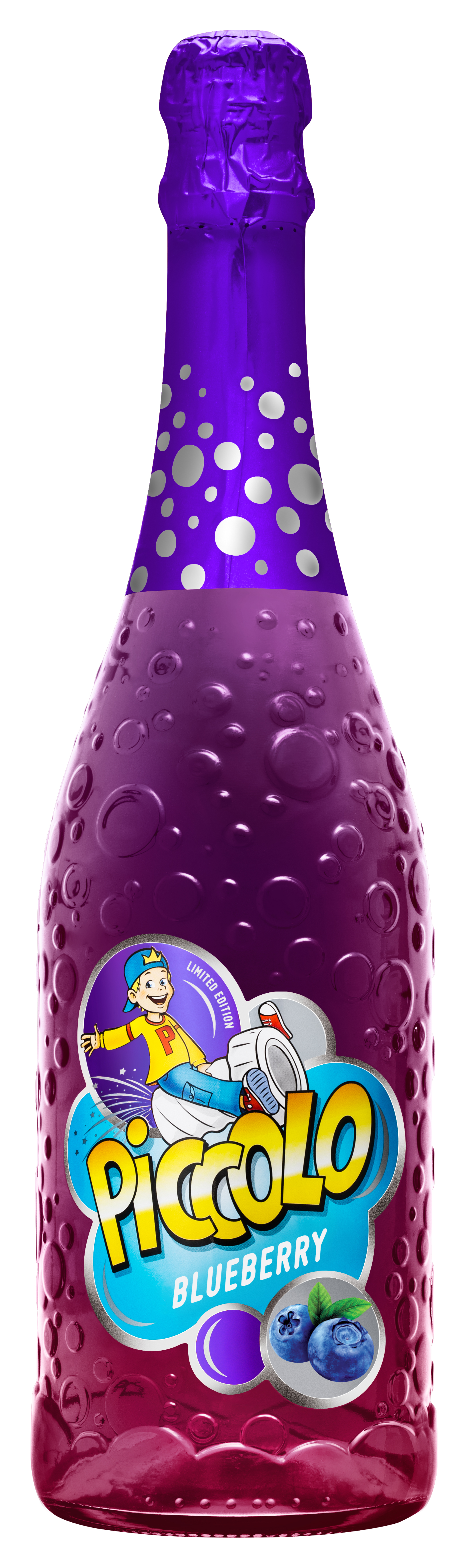 Napój Gazowny Piccolo Blueberry 0,75 Ml