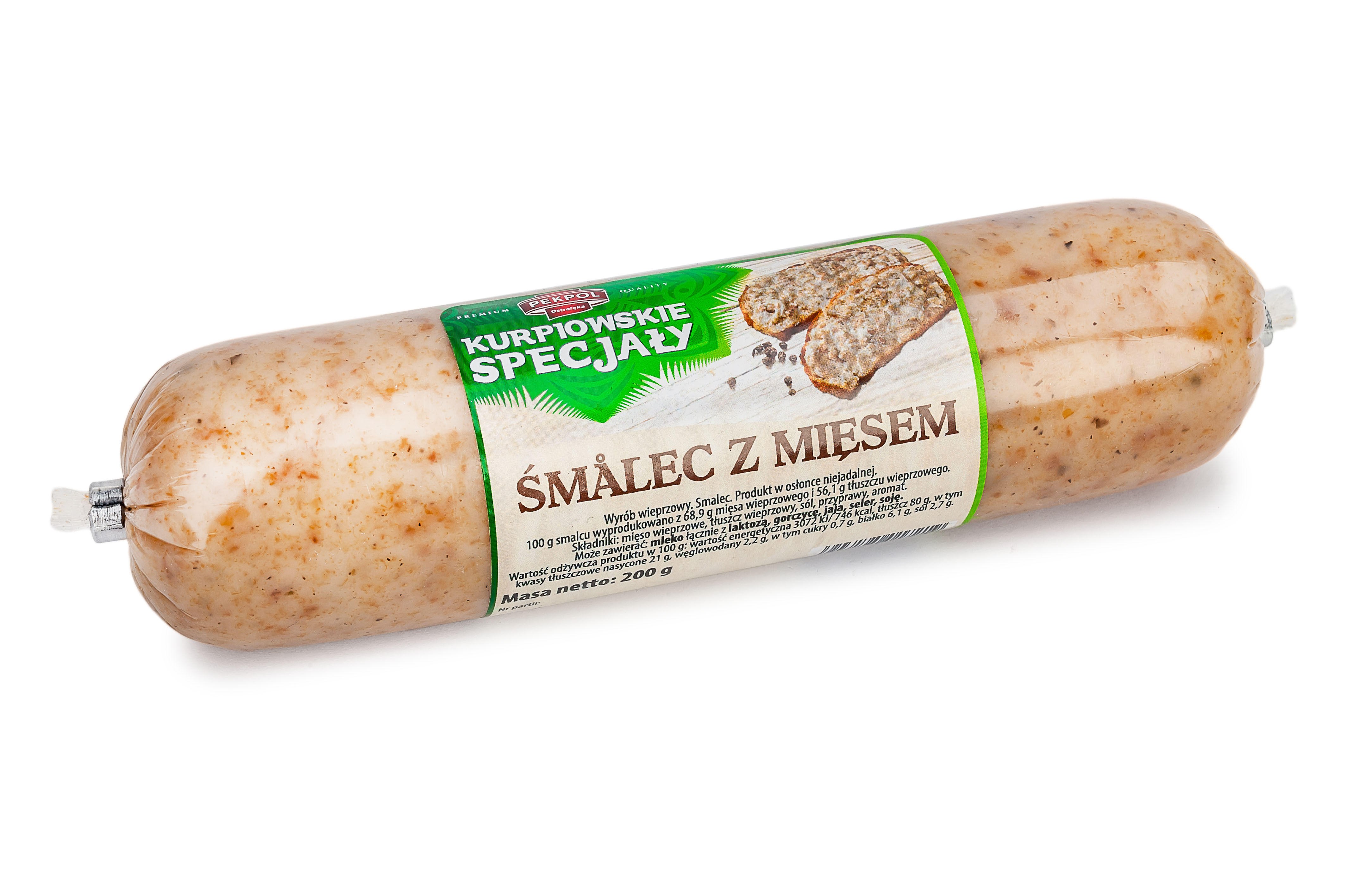 Smalec Z Mięsem Kurpiowskie Specjały 200 G Pekpol