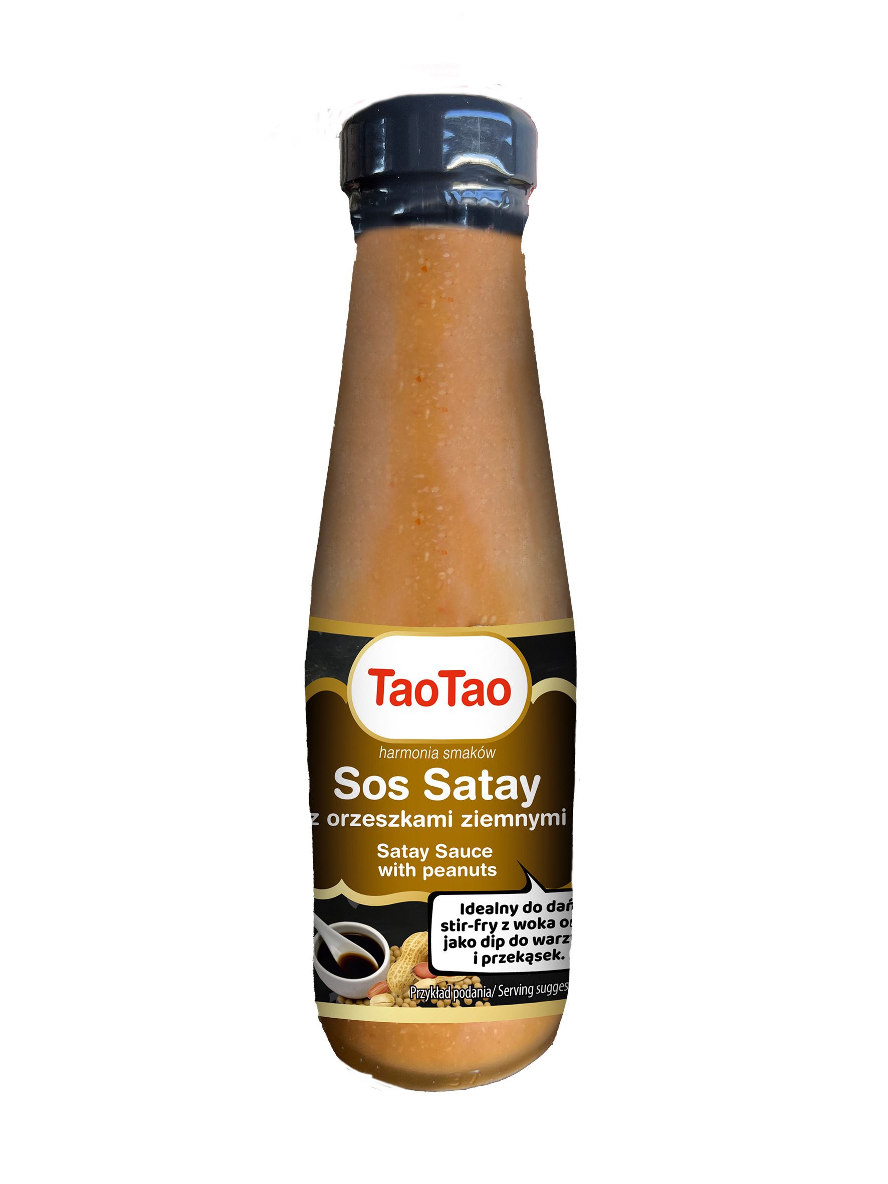 Sos Satay Z Orzeszkami Ziemnymi 200 Ml Taotao