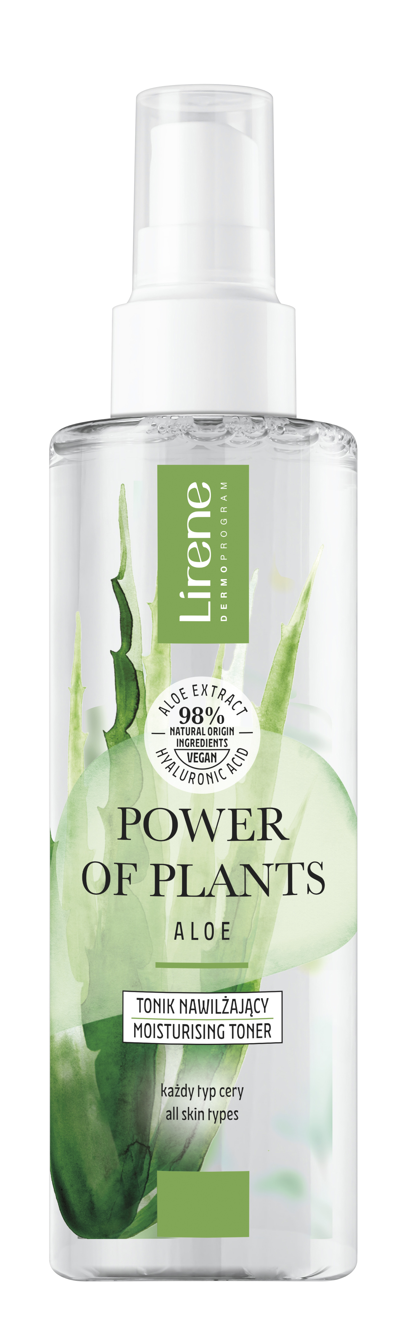 Lirene Power Of Plants Aloes Tonik Nawilżający 200Ml