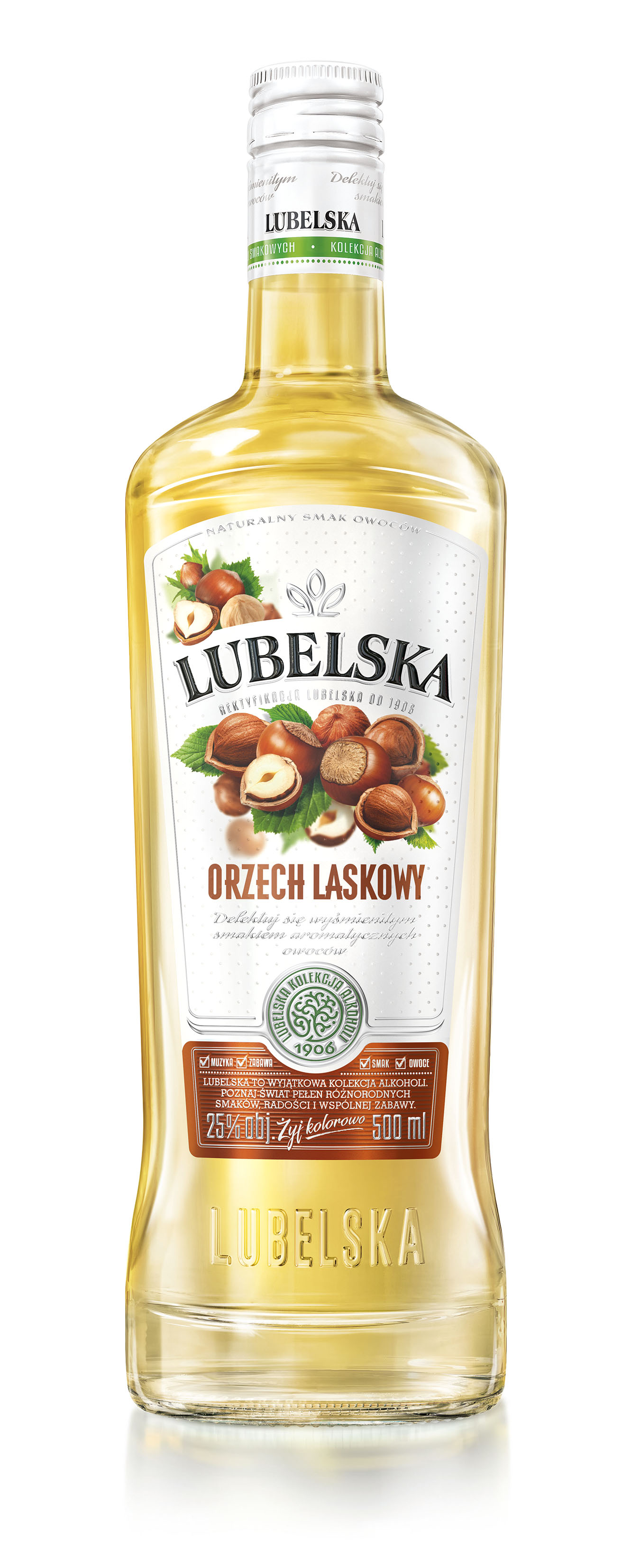 Lubelska Orzech Laskowy 25% 500 Ml