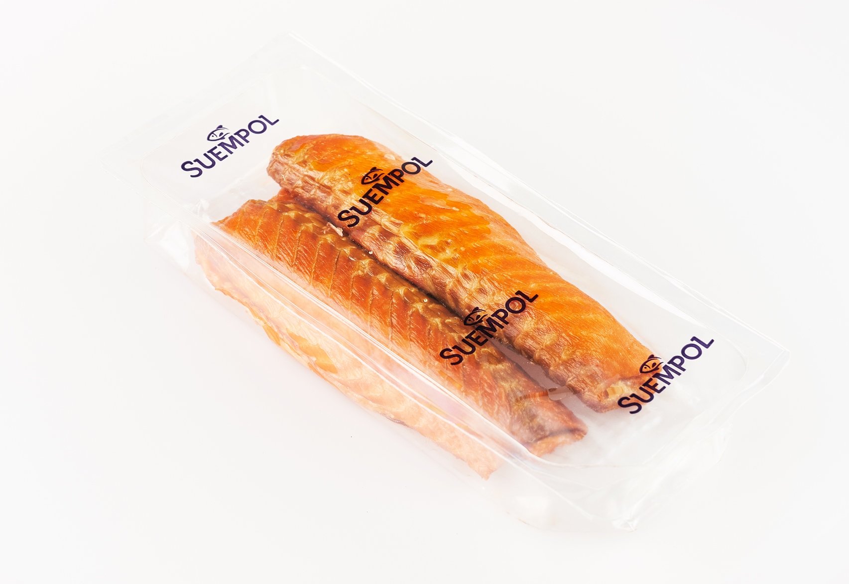 Suempol Łosoś Wędzony Na Gorąco Roladki 250G Bez Farszu