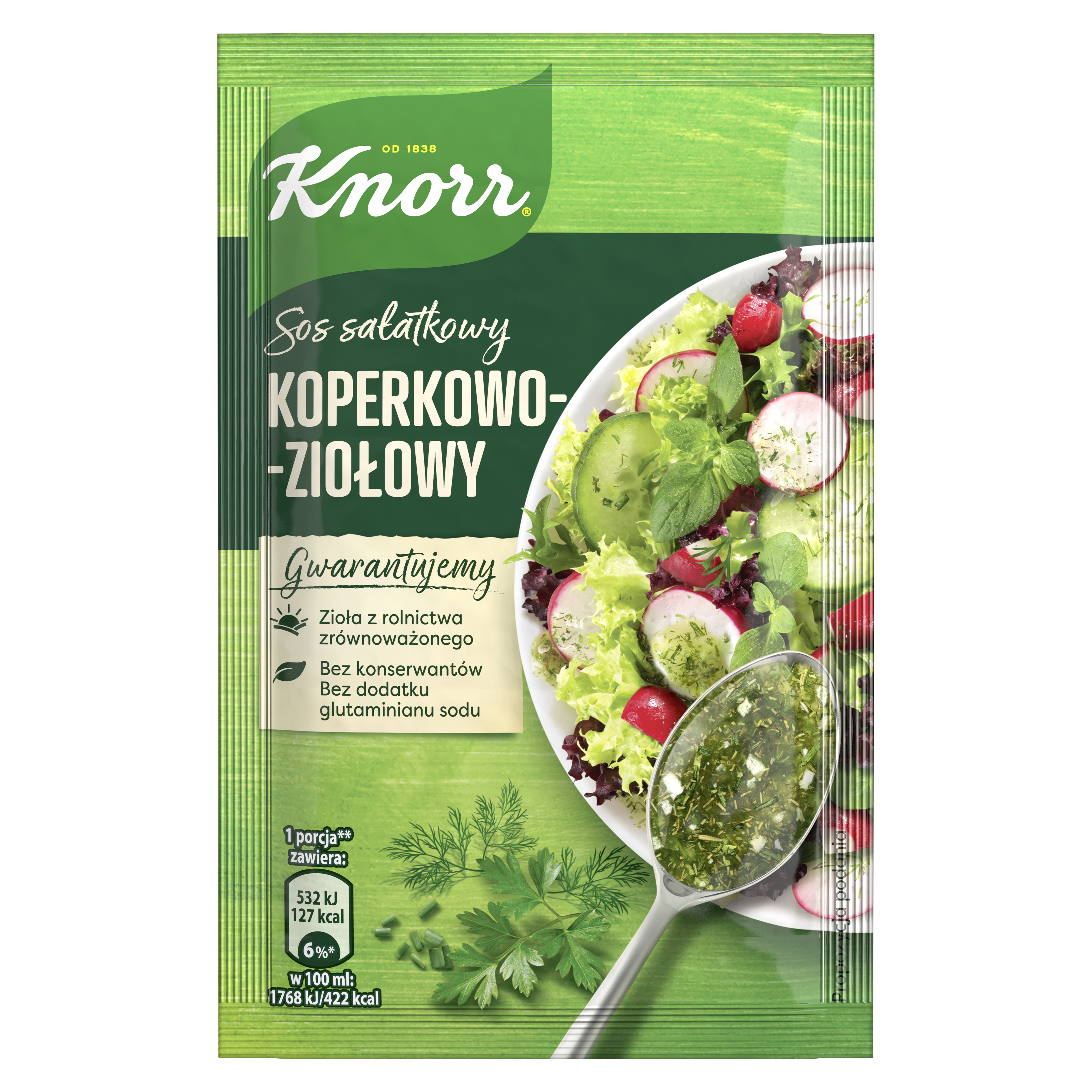 Knorr Sos Koperkowo-Ziołowy 9G