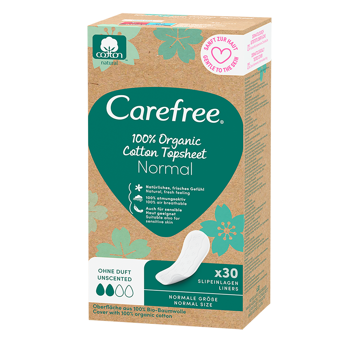 Carefree® Cottn Organic 30 Szt.