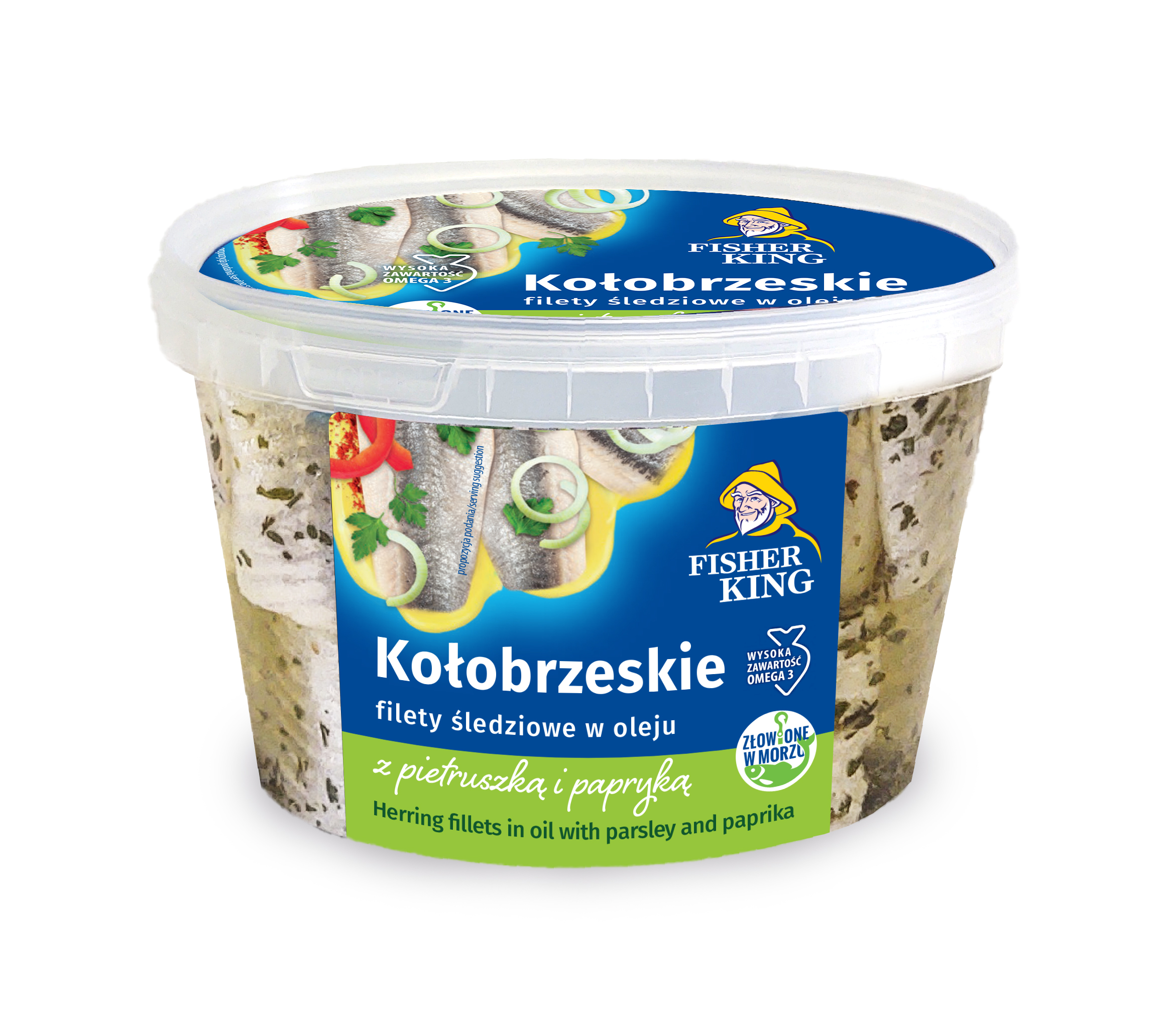 Filety Śledziowe Kołobrzeskie 800G Fisherking