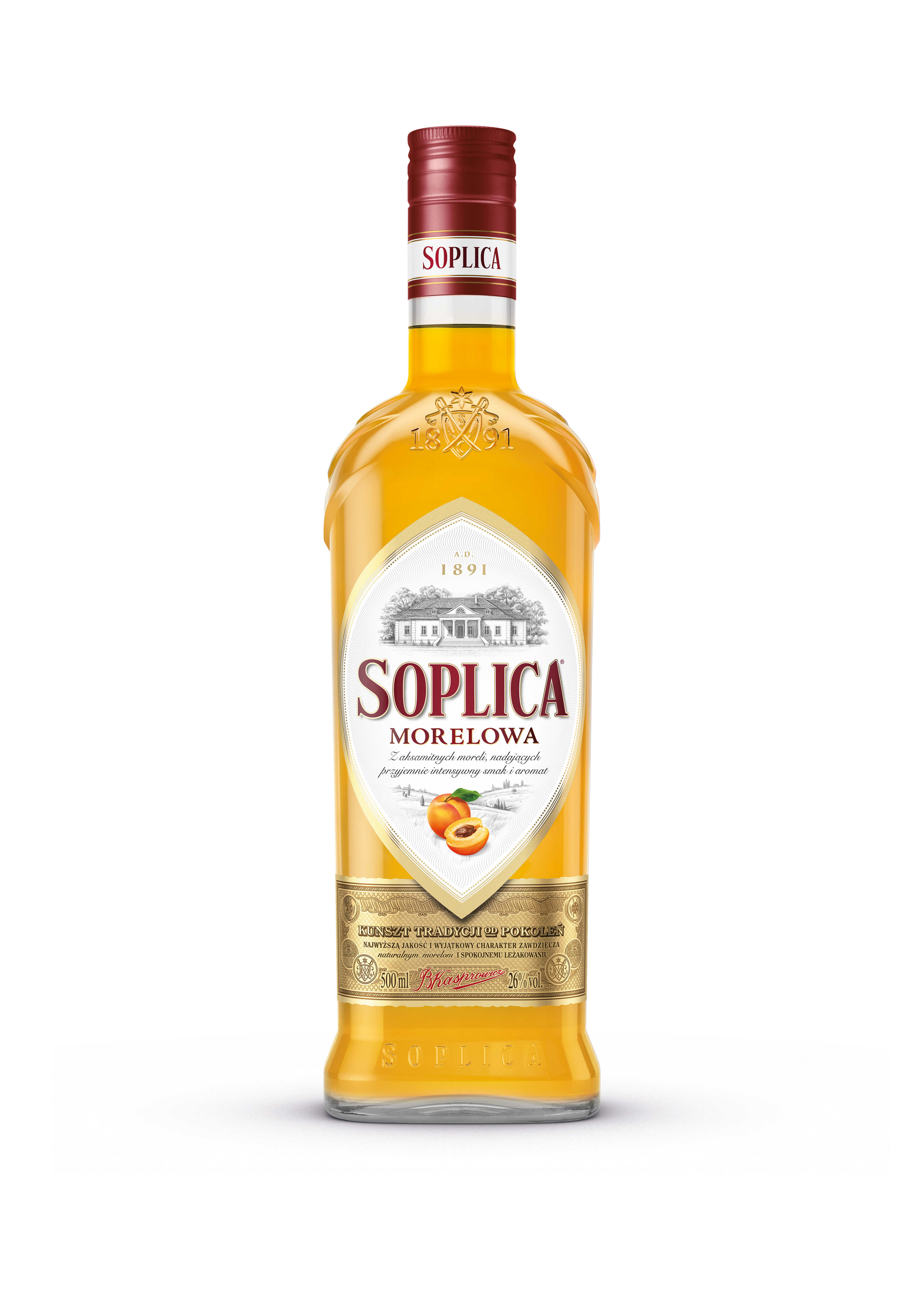 Likier Soplica Morelowa 26 % 500 Ml