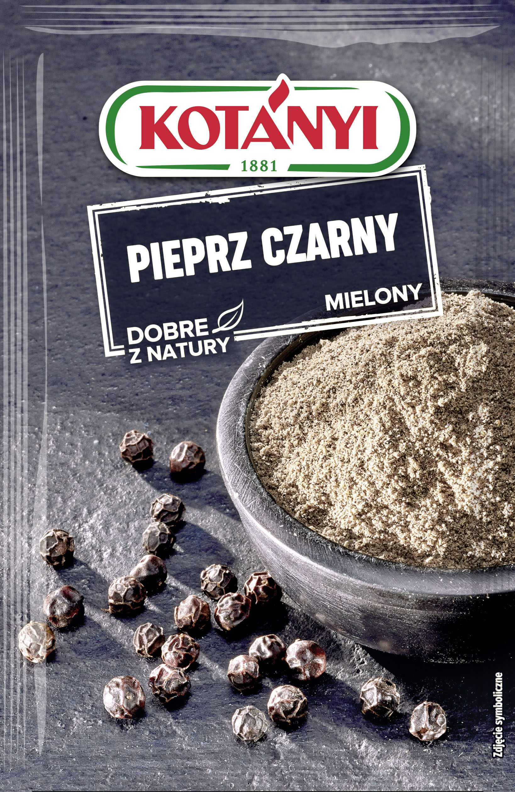Kotanyi Pieprz Czarny Mielony 20G