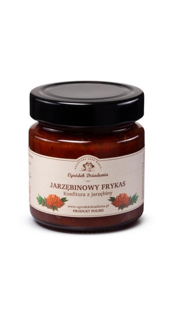 Konfitura Z Jarzębiny - Jarzębinowy Frykas 240G Ogródek Dziadunia