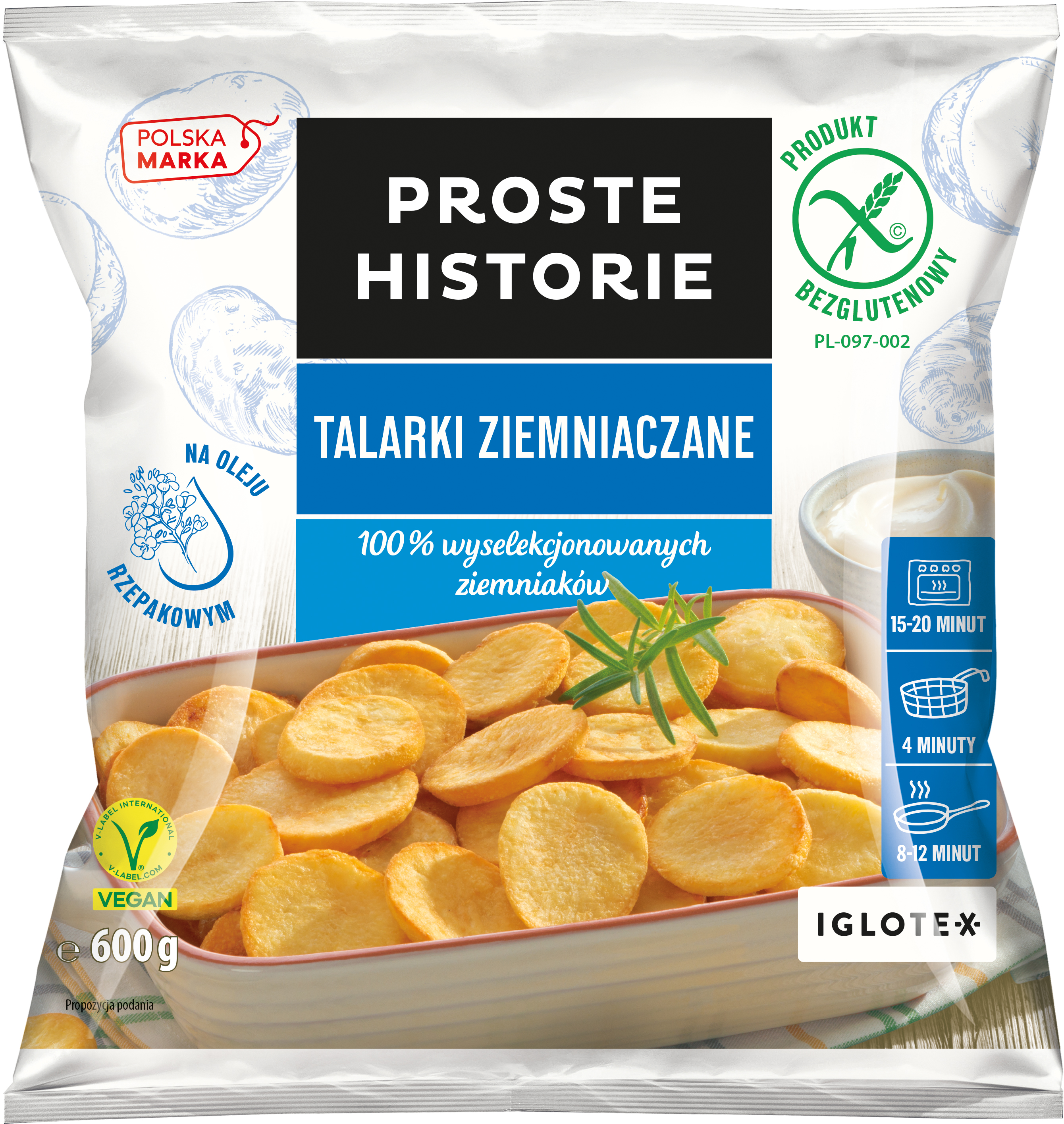Proste Historie Talarki Ziemniaczane 600G