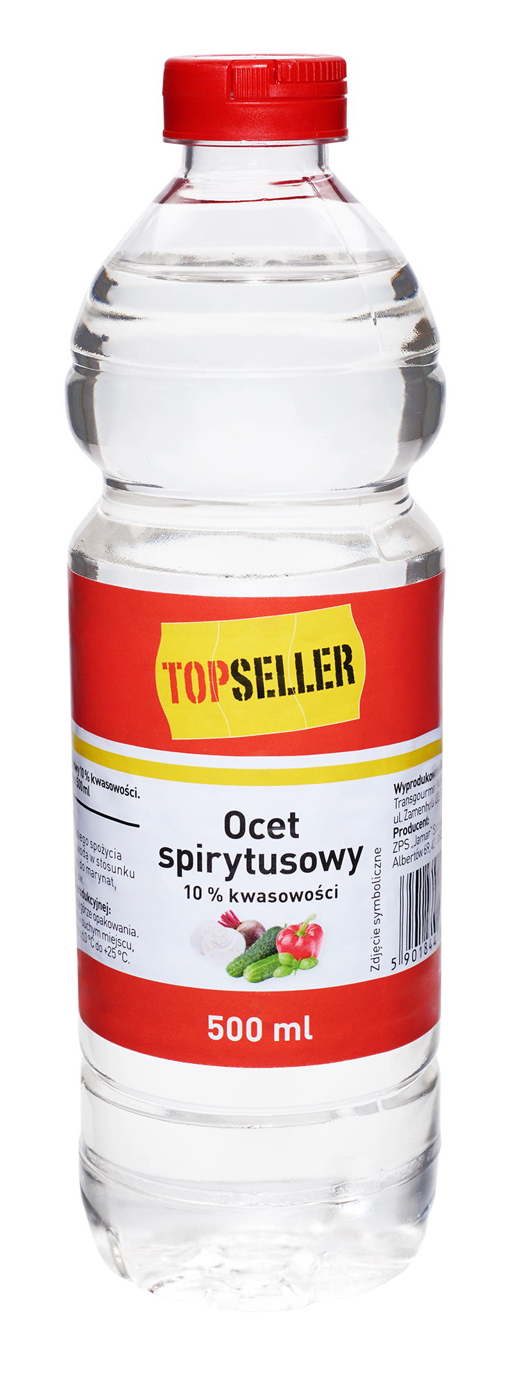 Topseller Ocet Spirytusowy 10 % 500 Ml