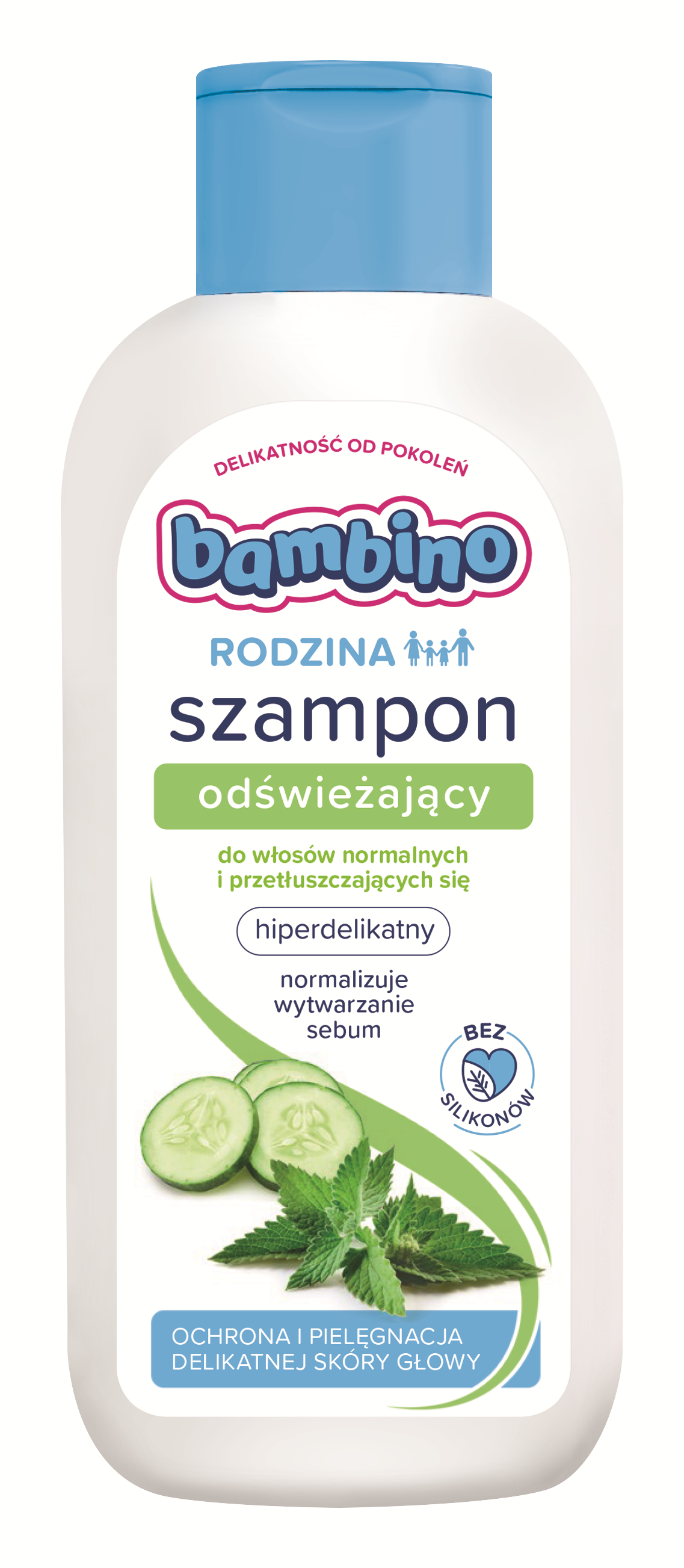 Bambino Rodzina Szampon Odświeżający 400Ml