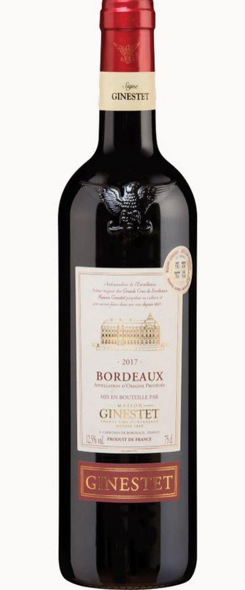 Ginestet Aoc Bordeaux Czerwony Wytrawny 750 Ml