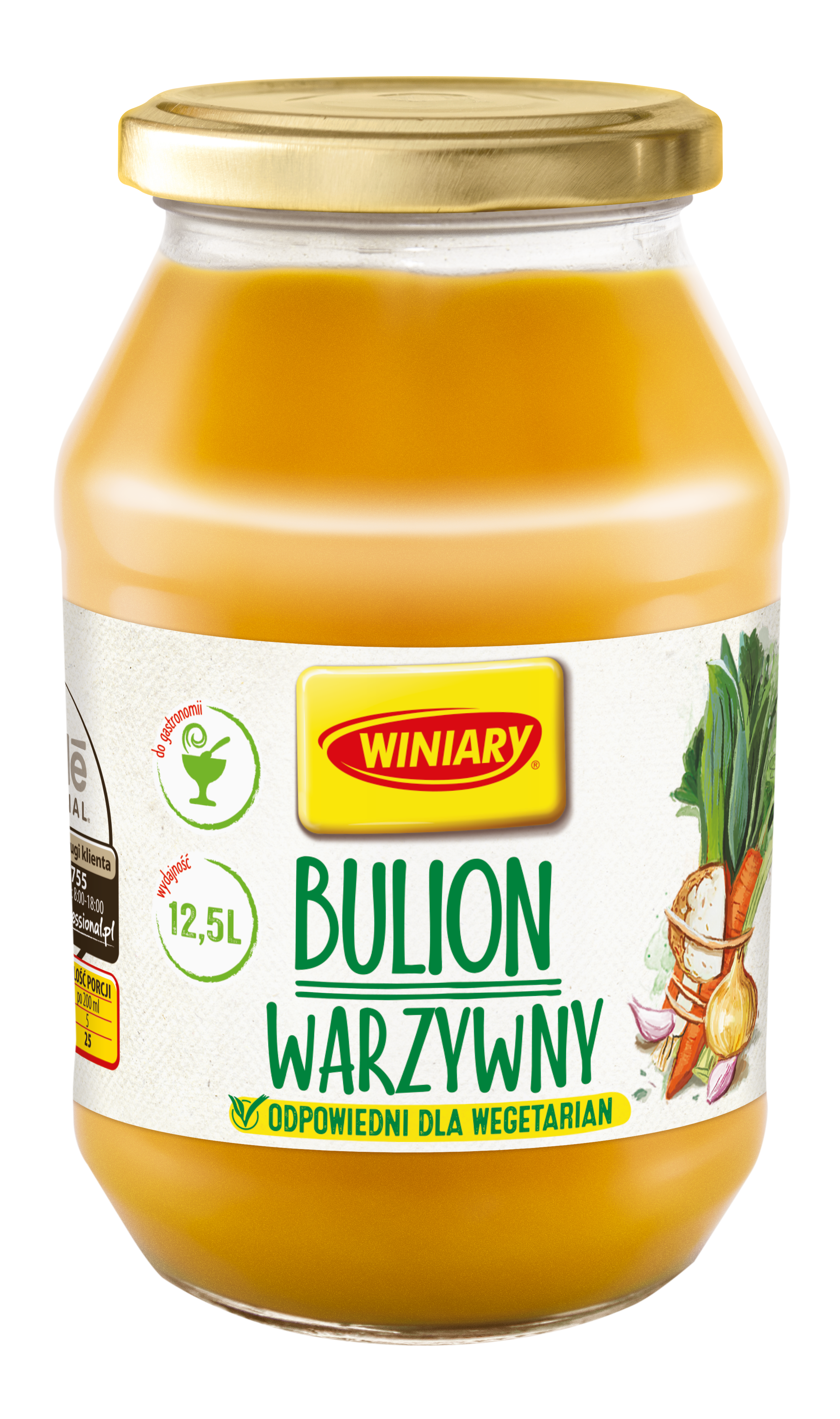 Winiary Bulion Warzywny 565G (465 Ml)