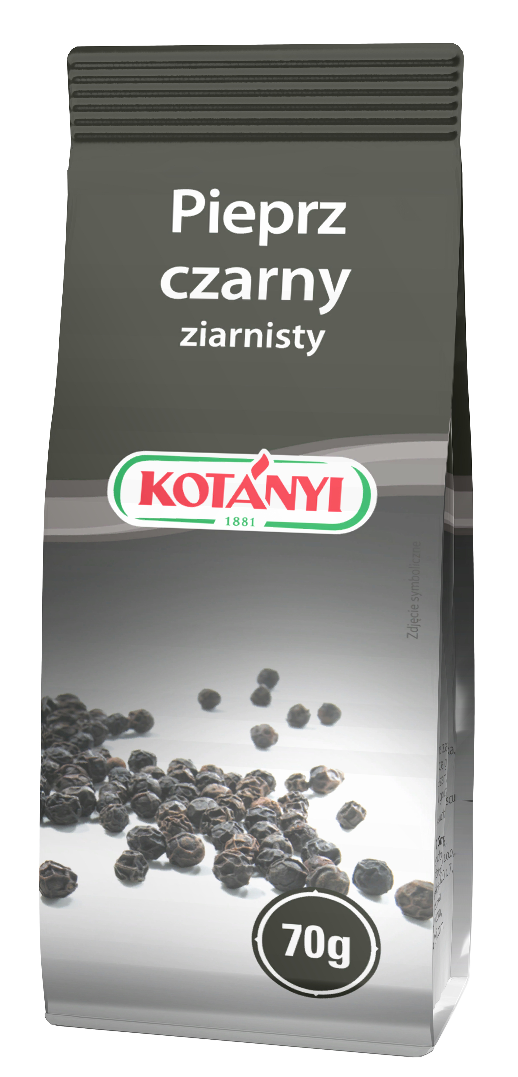 Kotanyi Pieprz Czarny Cały 70G