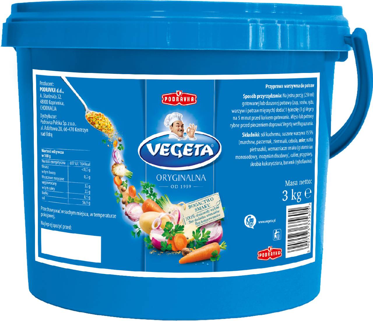 Podravka Vegeta 3Kg