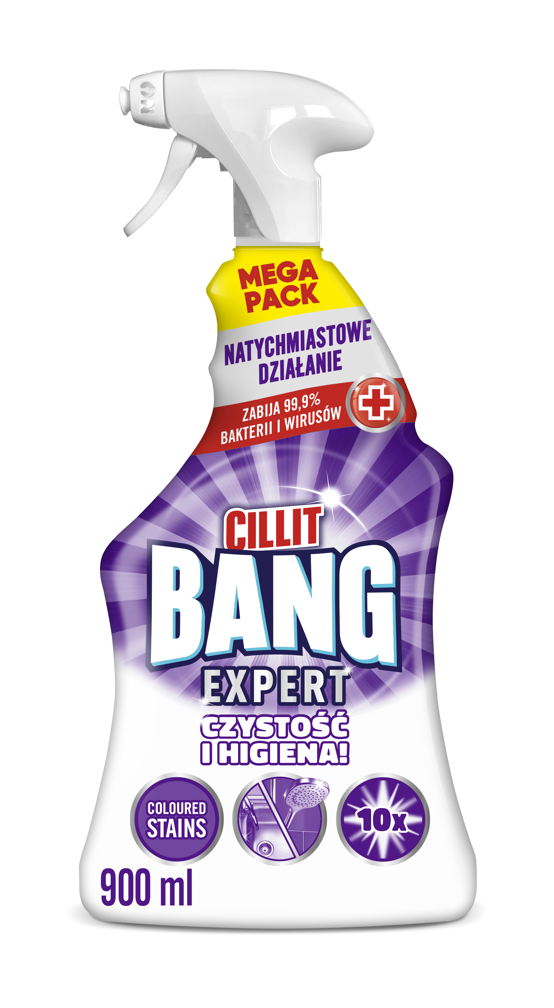 Cillit Bang Power Cleaner Czystość I Higiena 900 Ml Spray