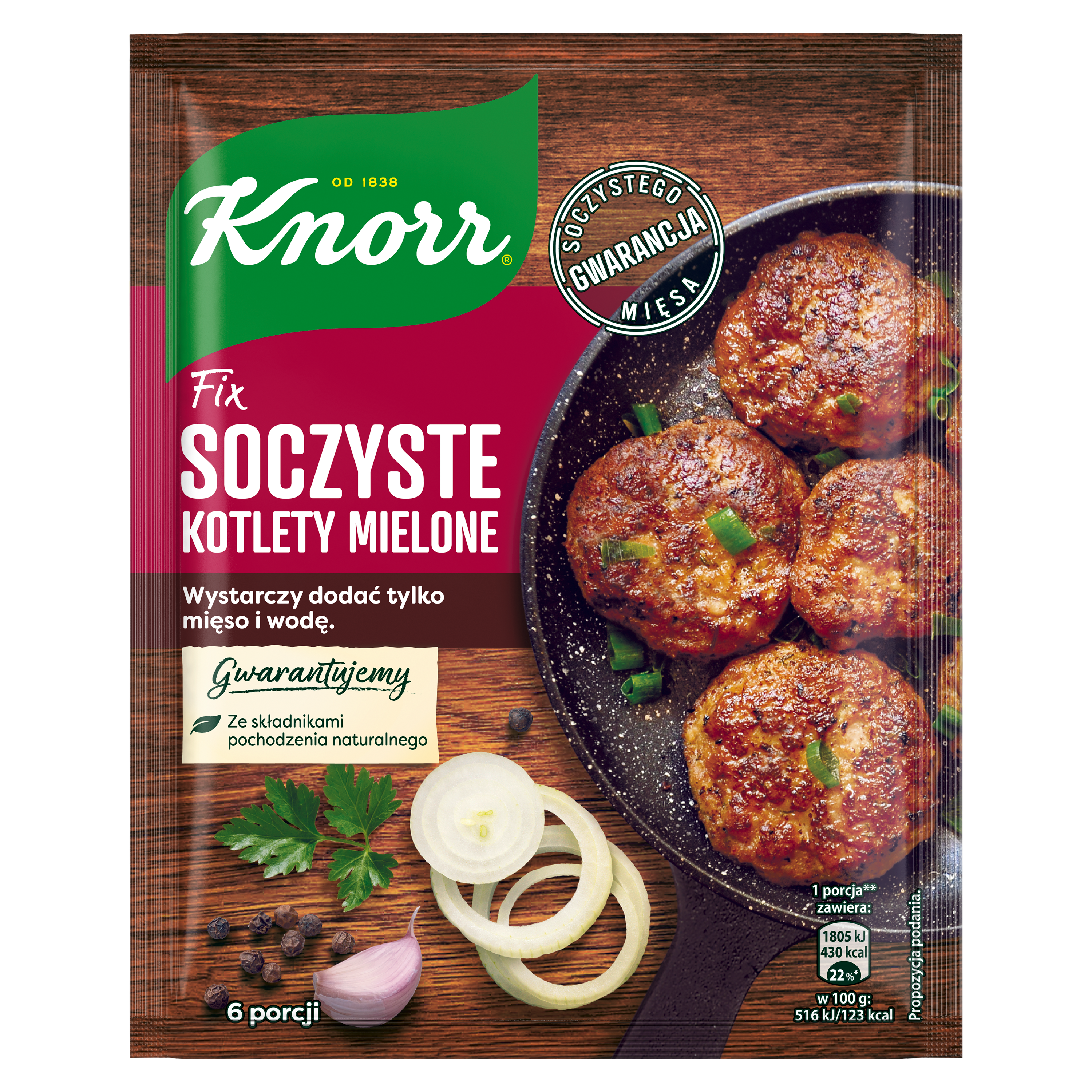 Knorr Fix Soczyste Mielone 70G