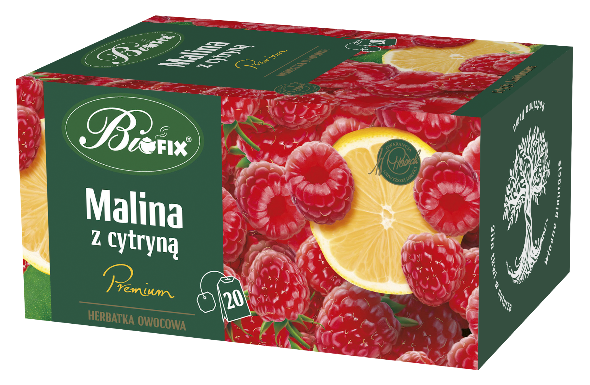 Bifix Premium Malina Z Cytryną Herbatka Owoc. Ekspr. 20X2G