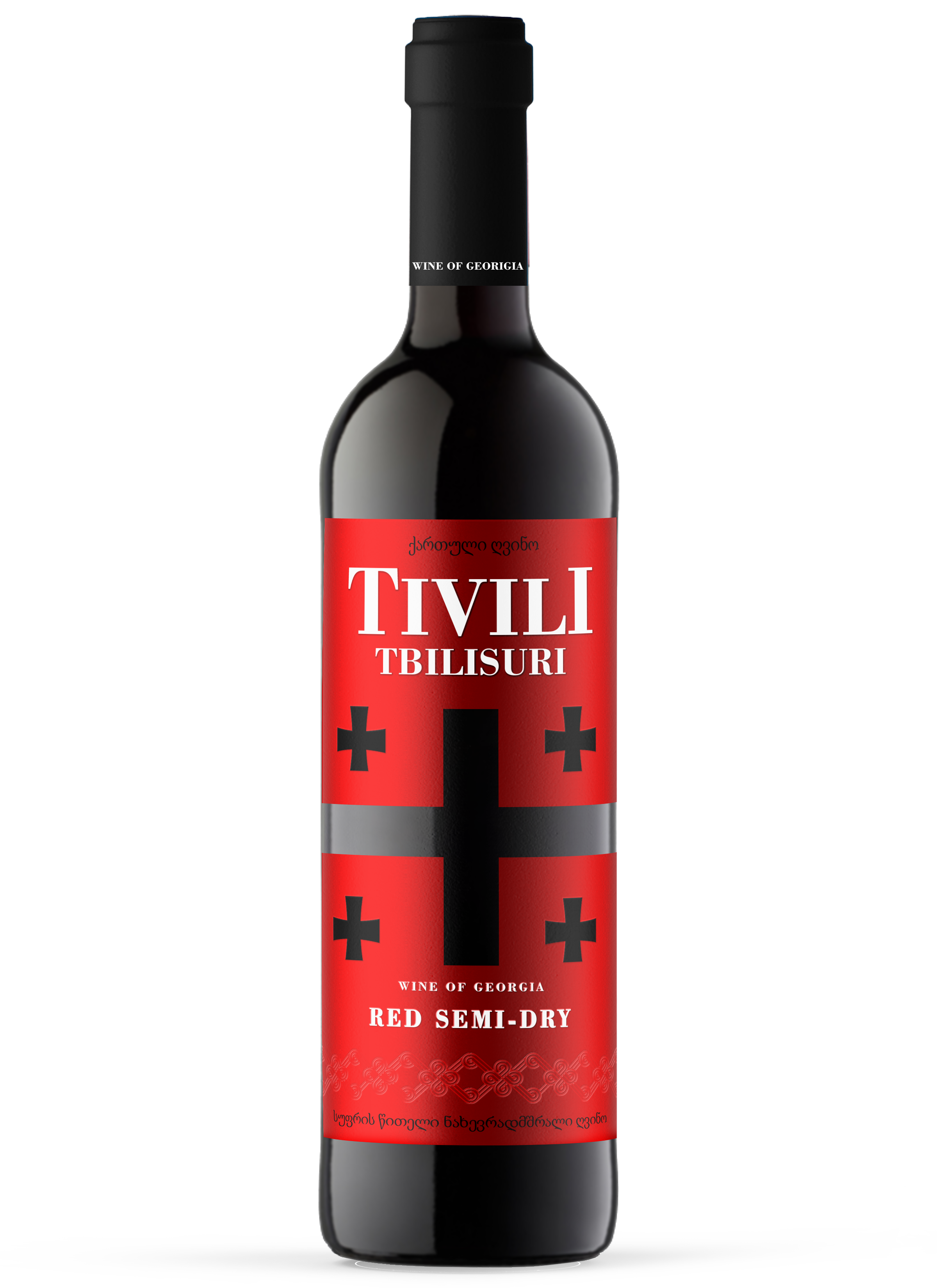 Tbilisuri Tivili Semi Dry Red 0,75L