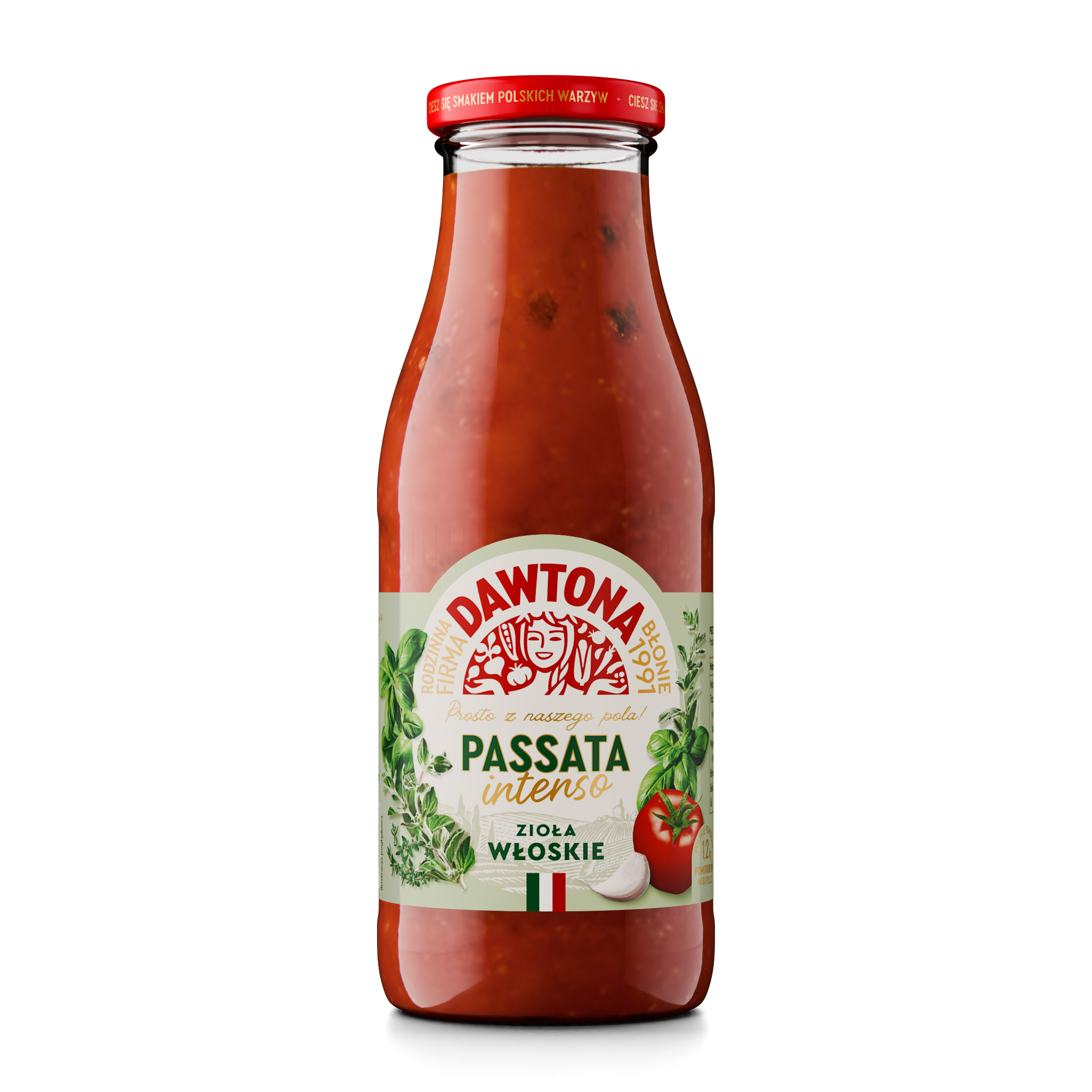 Dawtona Przecier Passata Intenso Włoska 500G