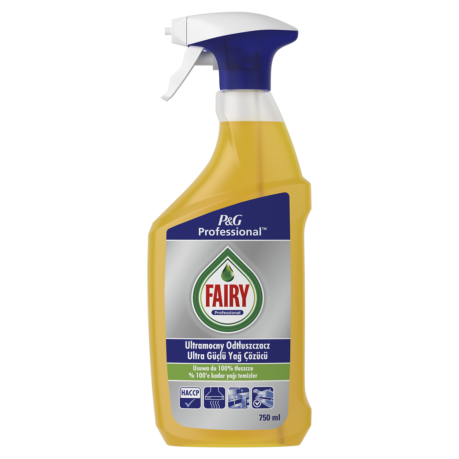 Fairy Professional Odtłuszczacz Ultra Power 750Ml, Usuwa Do 100% Tłuszczu