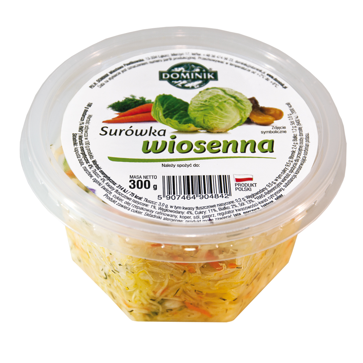 Surówka Wiosenna Polska 300G Dominik