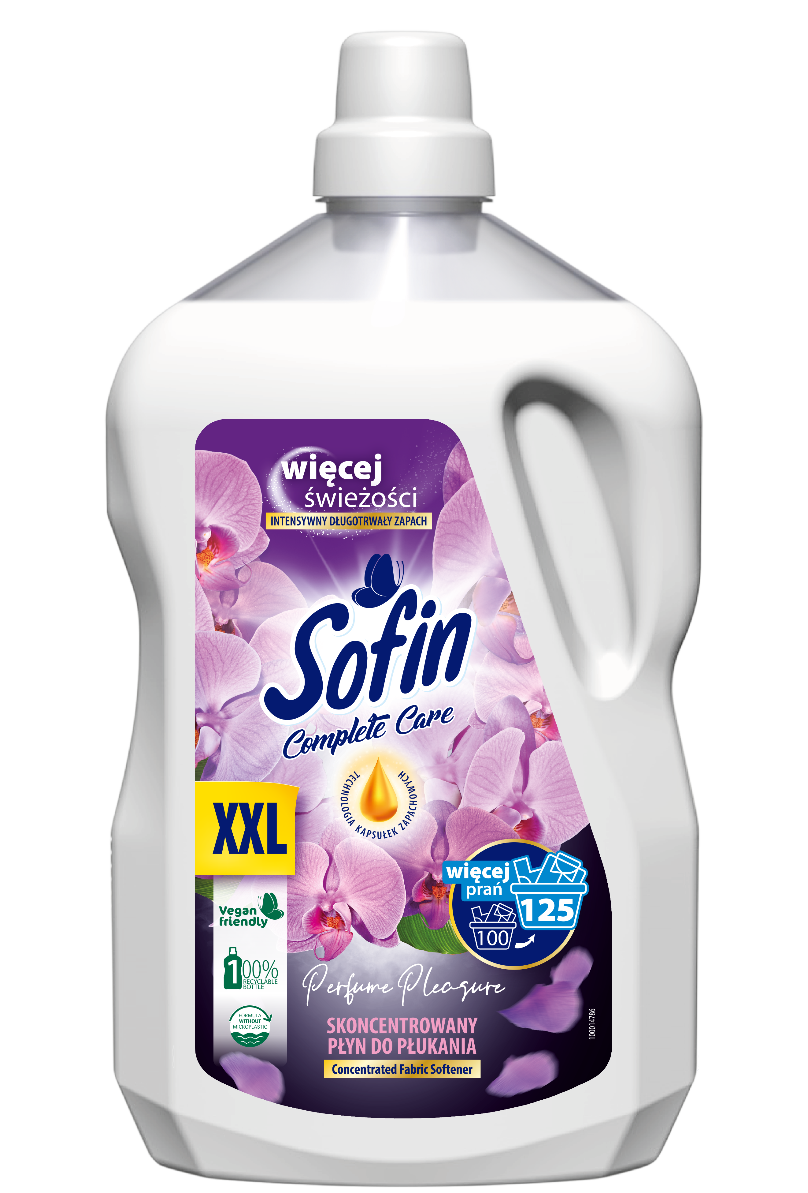 Sofin Complete Care & Freshness Perfume Pleasure Skoncentrowany Płyn Do Płukania Tkanin 2,5L