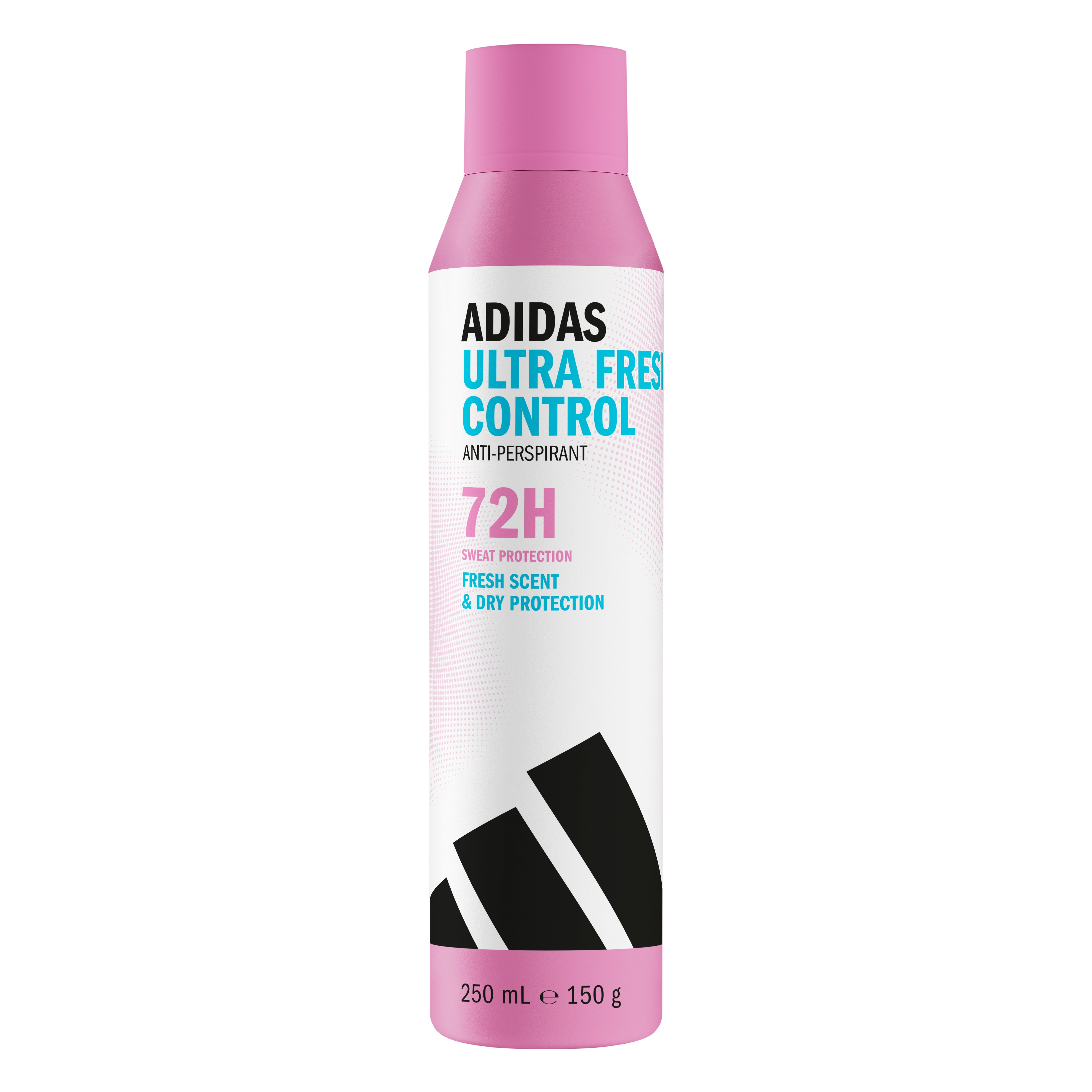 Adidas Ultra Fresh Control Antyperspirant W Sprayu Dla Kobiet Zapewniający Długotrwałą Świeżość, 250 Ml
