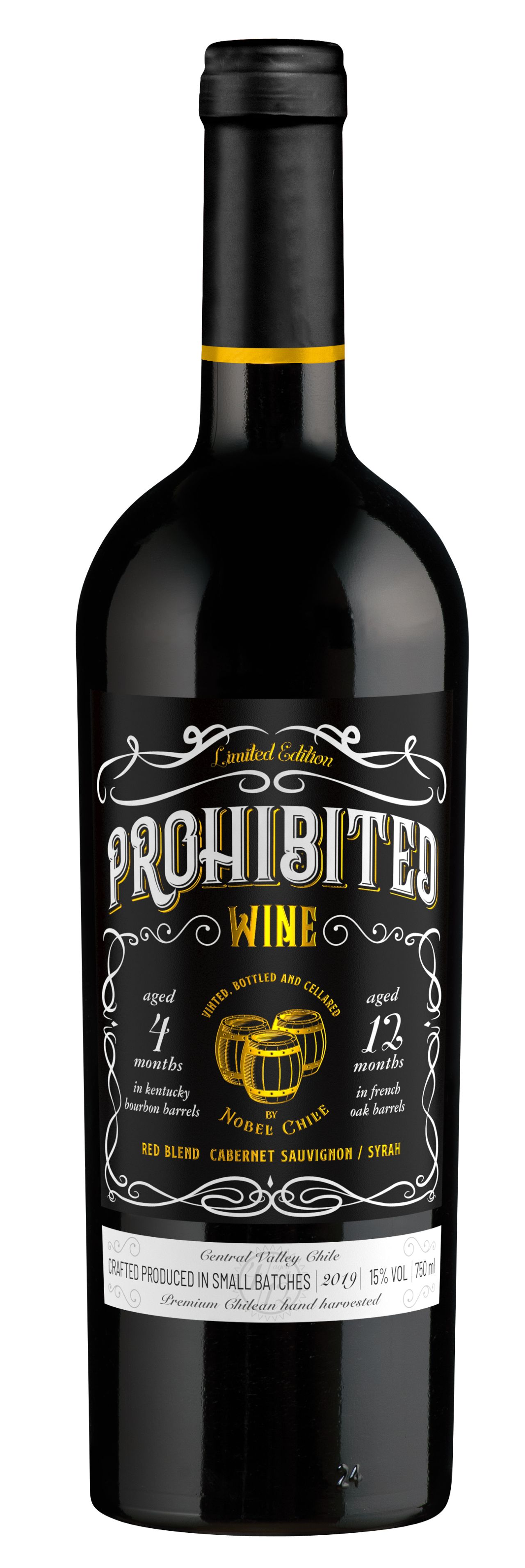 Prohibited Wine Red Blend Chile Czerwone Wytrawne 750 Ml