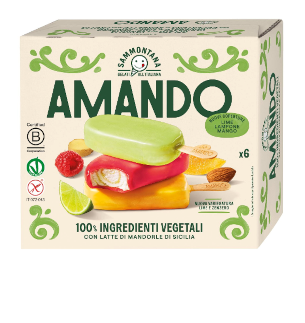 Sammontana Lody Amando Frutta Mix 330 G