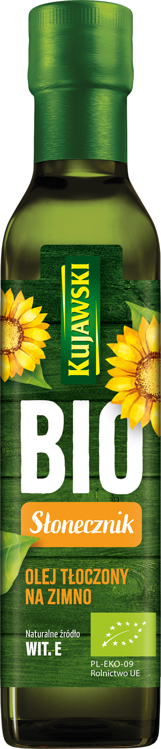 Kujawski Bio Olej Ze Słoneczników Tłoczony Na Zimno 250 Ml