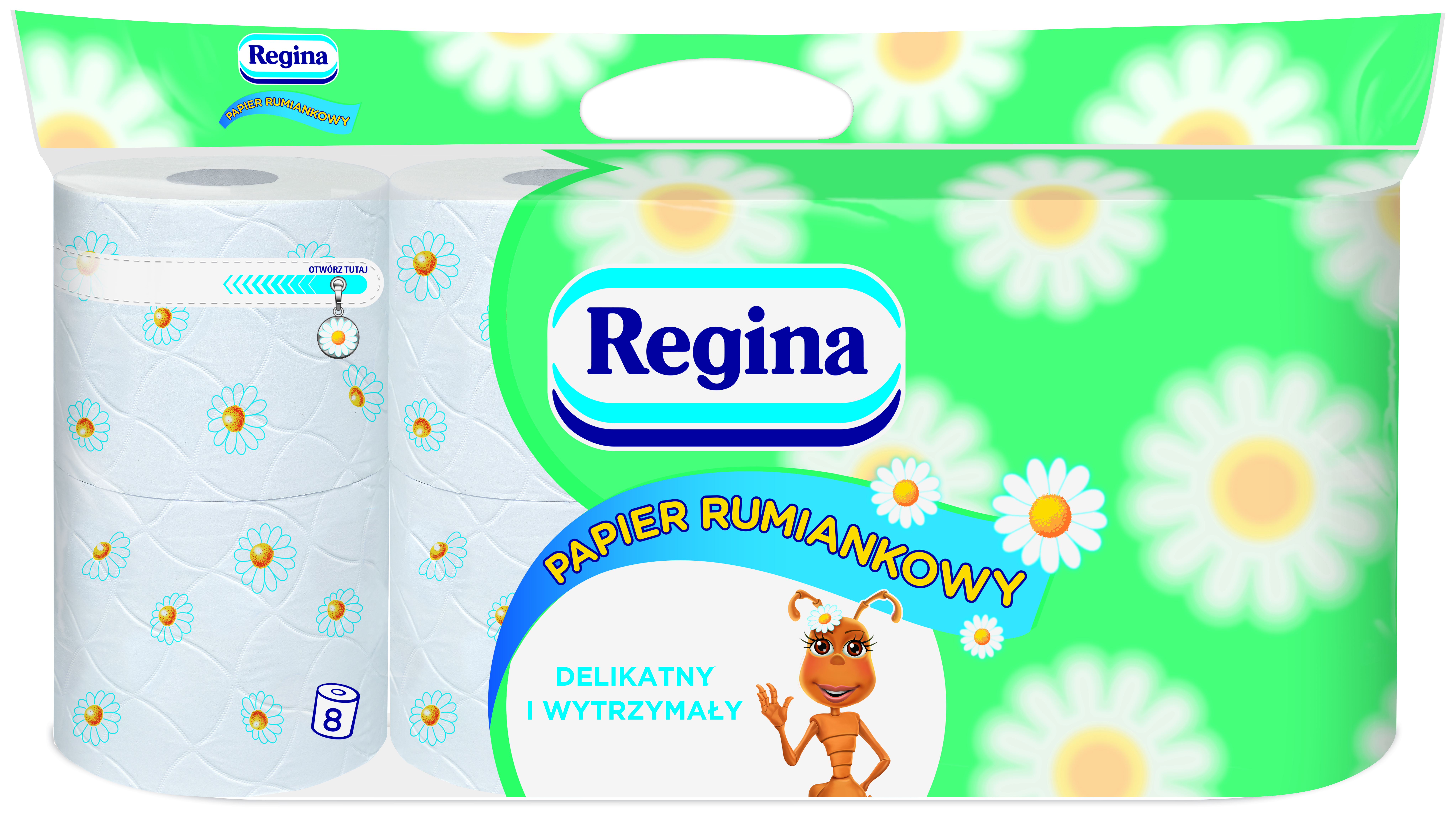 Papier Toaletowy Regina Papier Rumiankowy 8 Rolek
