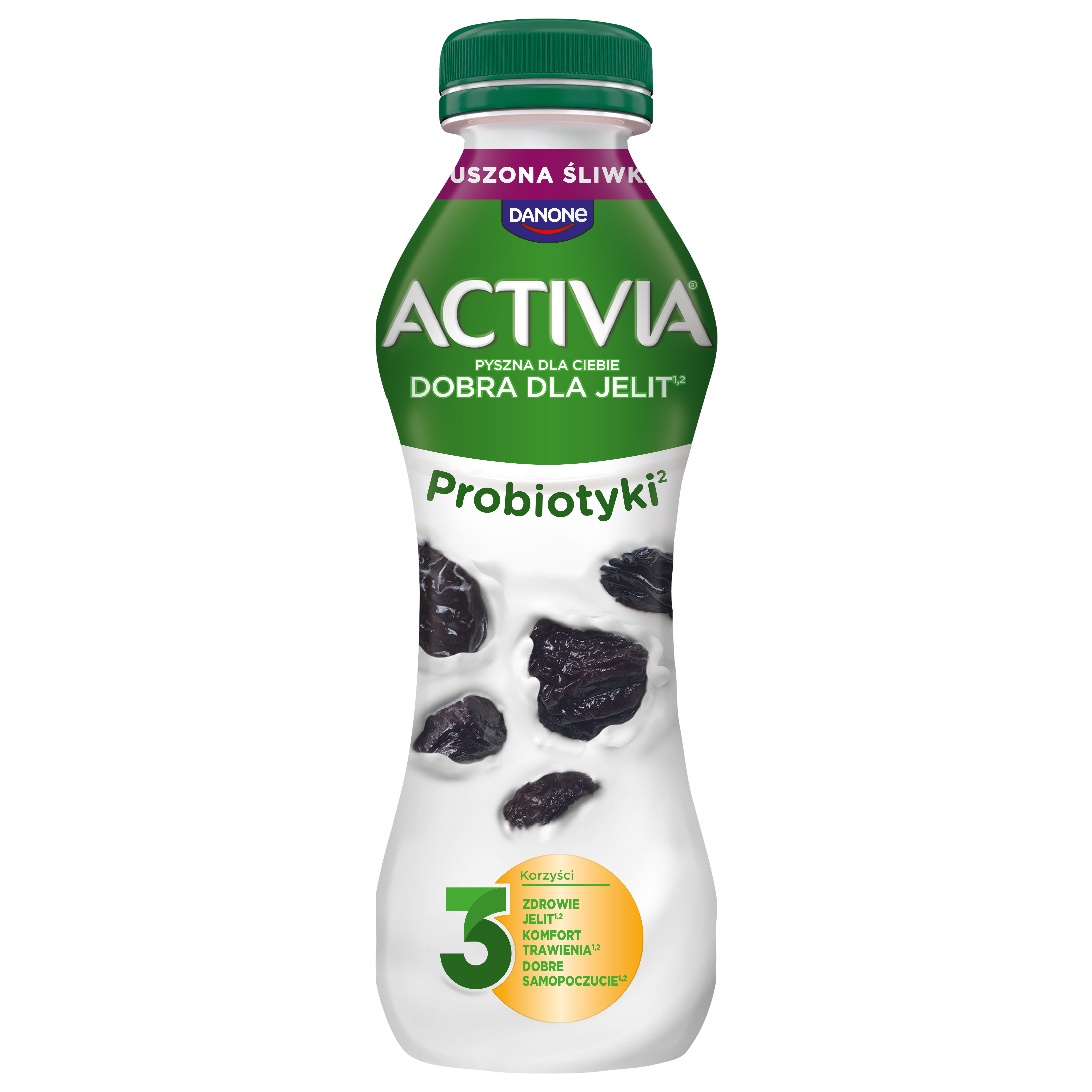 Activia Drink Suszona Śliwka 280G